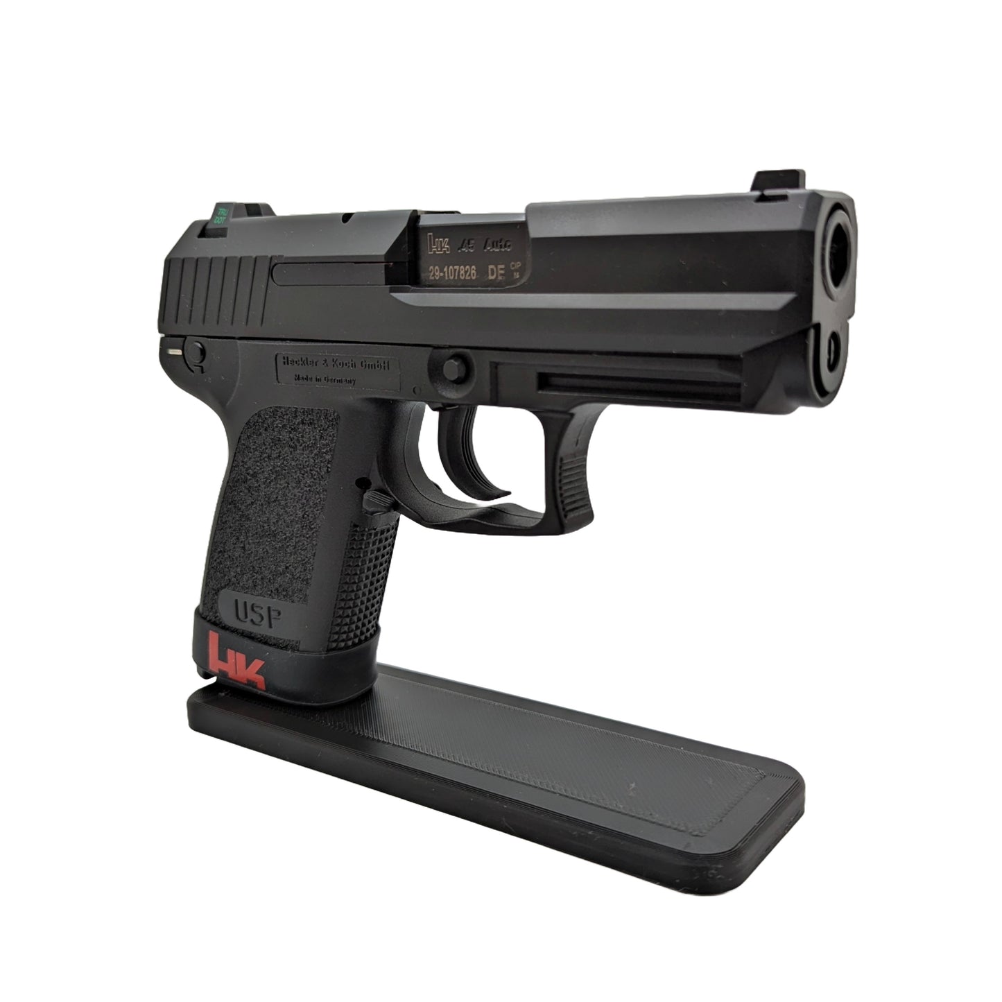 Display Stand for HK USP 45 Compact | Handgun Holder Storage Rack
