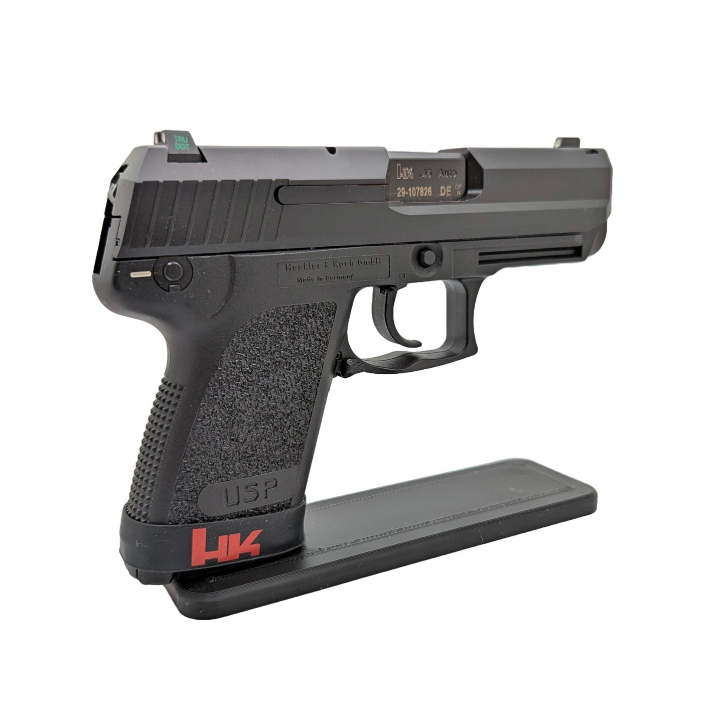 Display Stand for HK USP 45 Compact | Handgun Holder Storage Rack