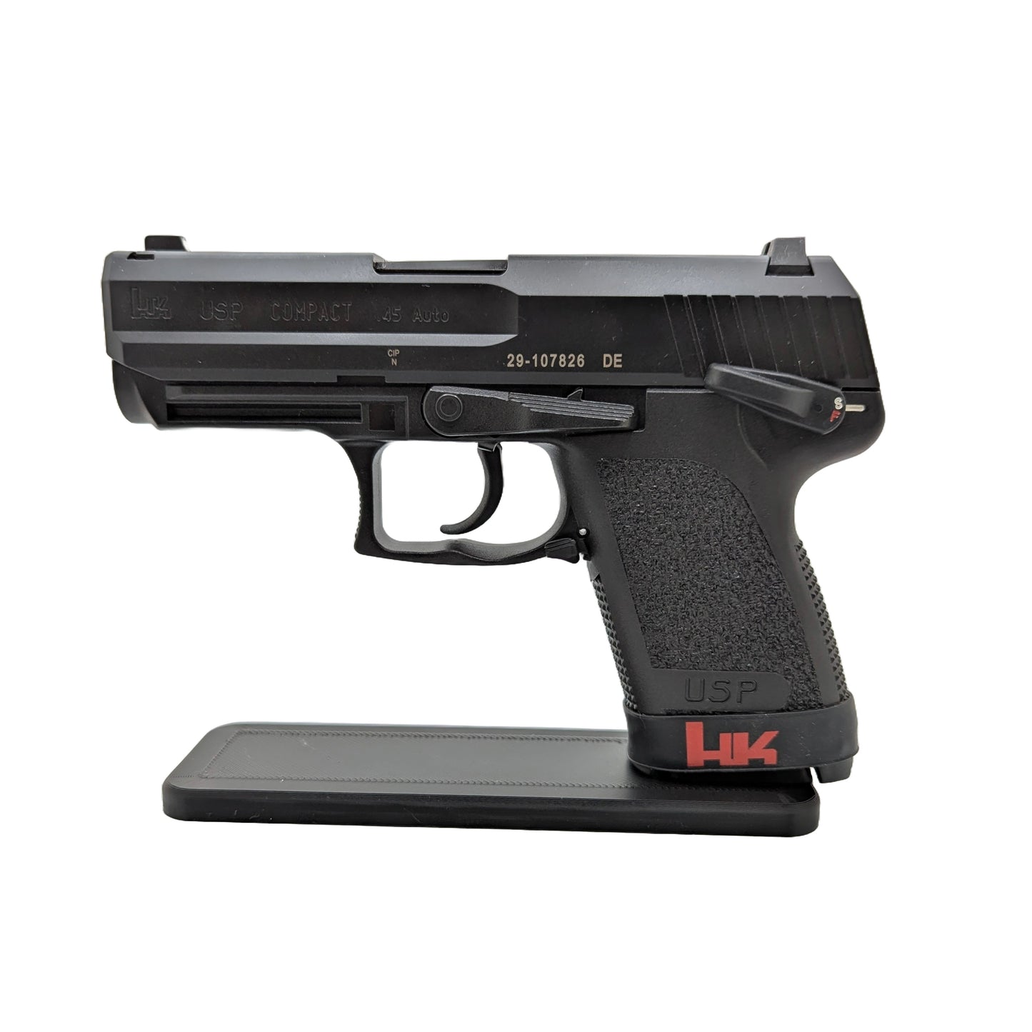 Display Stand for HK USP 45 Compact | Handgun Holder Storage Rack