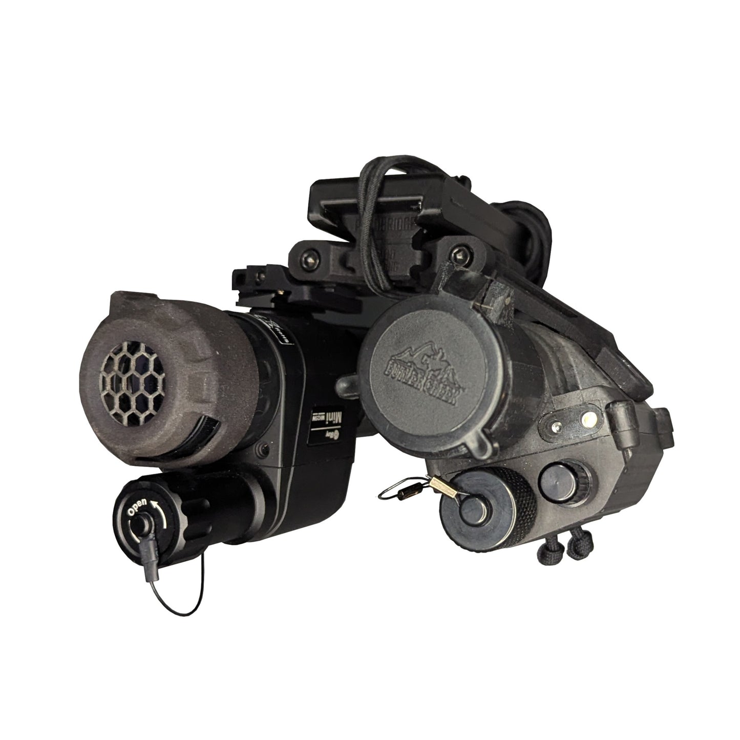 Angled Dovetail Mount for Night Vision / Thermal - Wall | Gear Holder Storage Rack