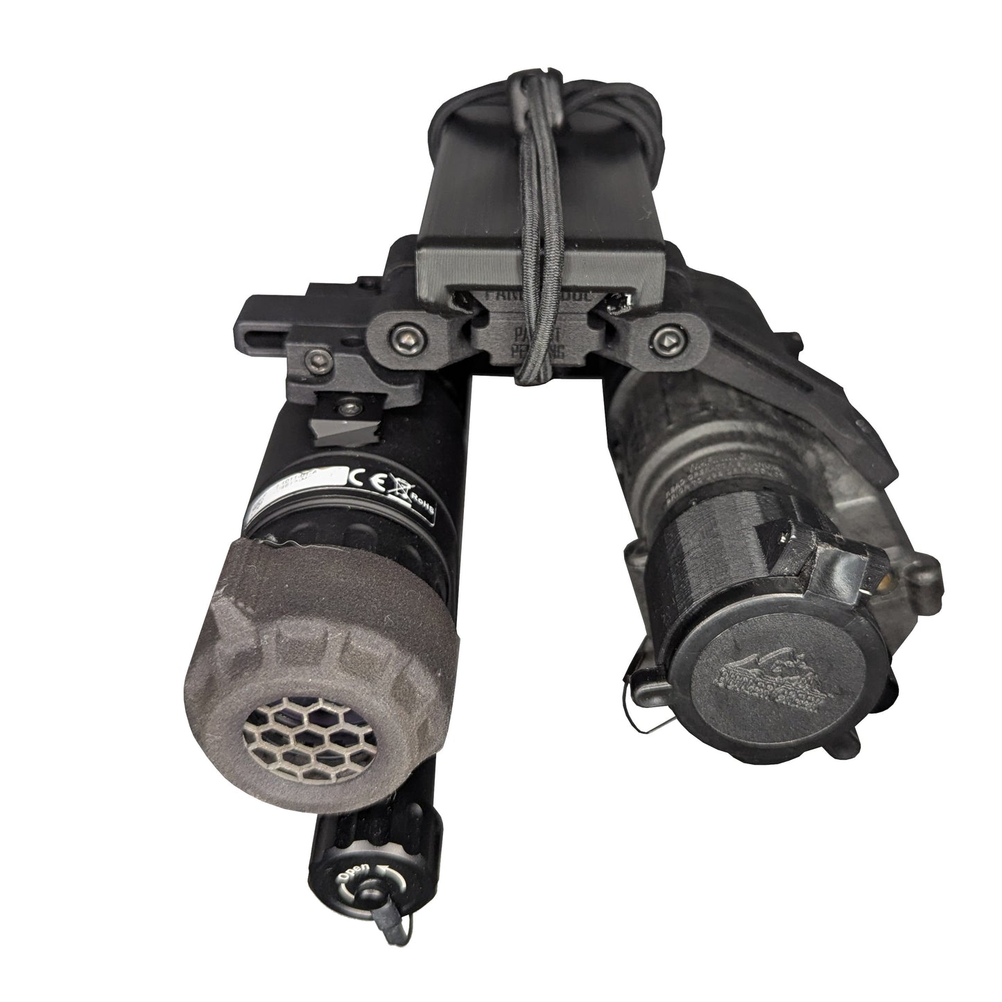 Angled Dovetail Mount for Night Vision / Thermal - Wall | Gear Holder Storage Rack