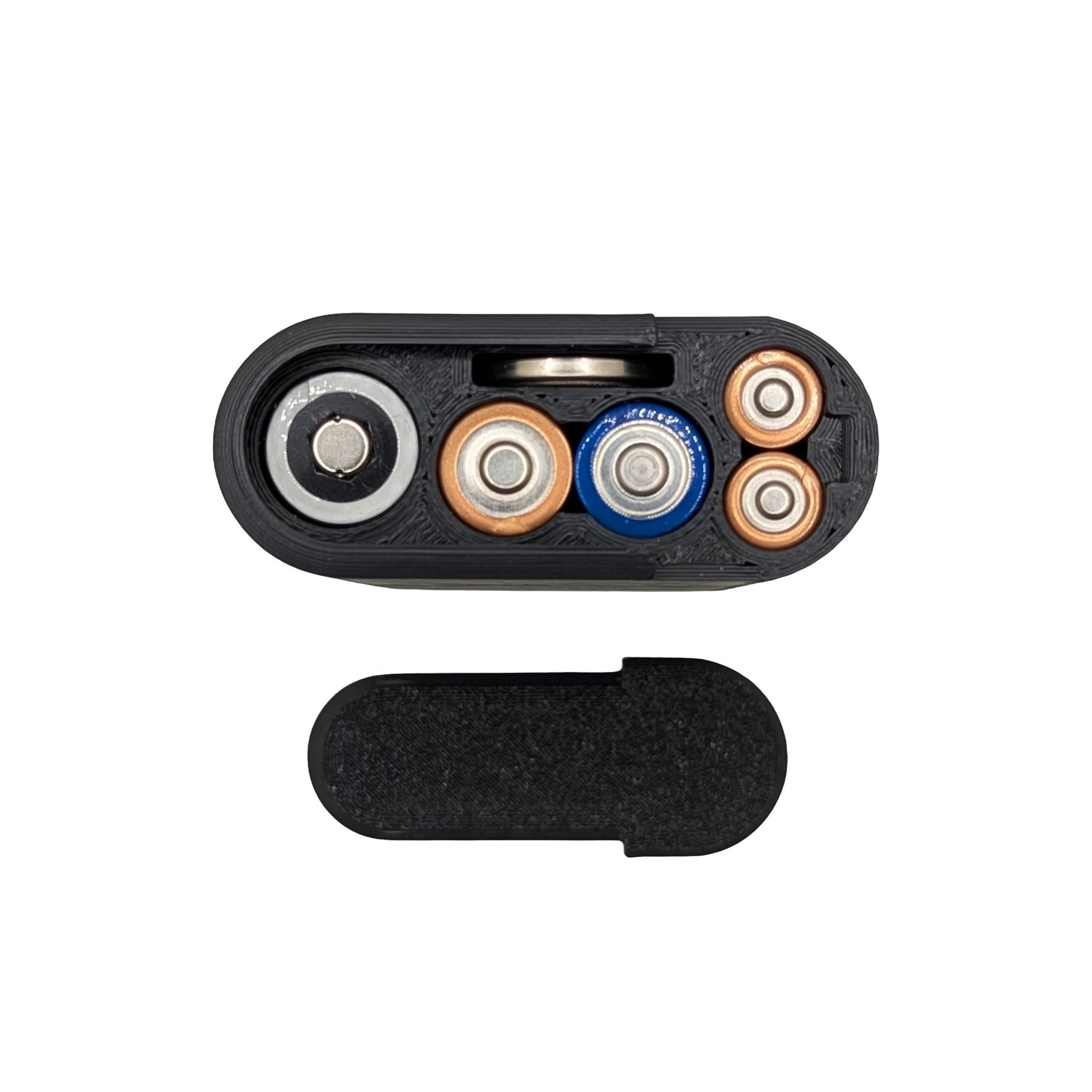 Battery Case for Range Bag - 18650, CR123, AA, AAA, CR2032, CR1632, CR1620, 1/3N