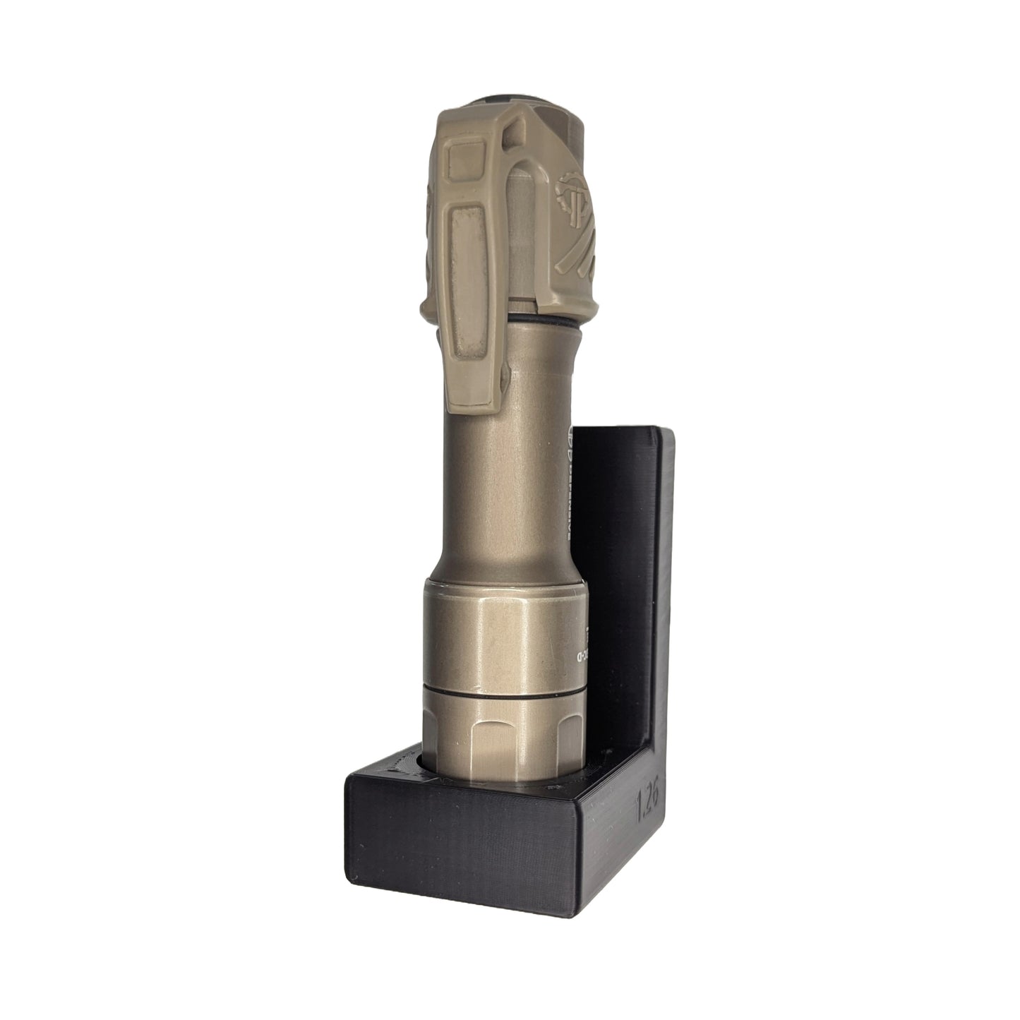 Flashlight Vertical Display Mount - Magnetic | Gear Holder Storage Rack