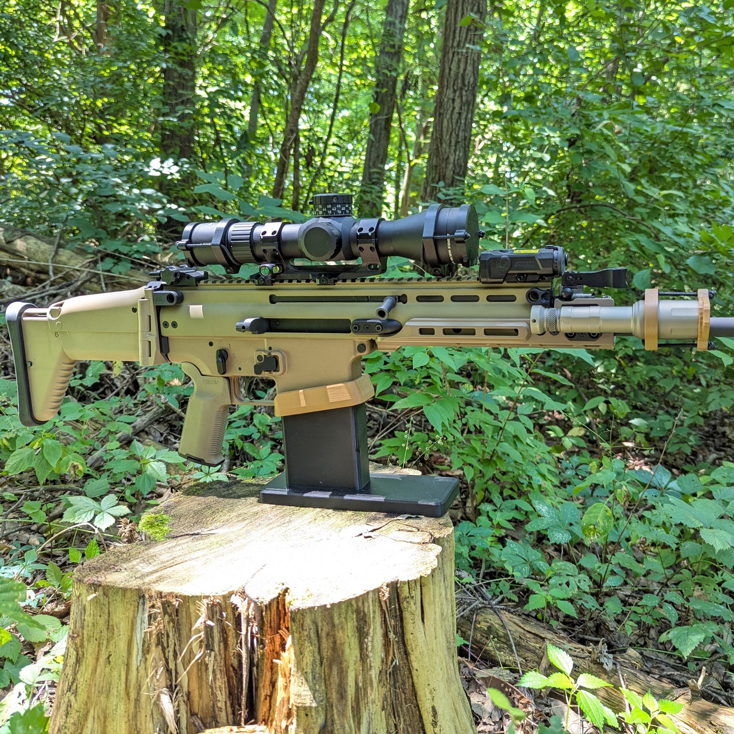 Friction-Fit Flared Magwell for SCAR 17S