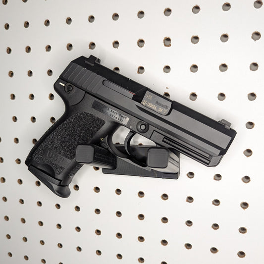 Universal Pistol Mount - Bar Version - Pegboard / IKEA Skadis / Wall Control / Vaultek | Handgun Holder Storage Rack