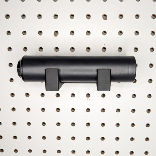 Silencer / Suppressor Display Mount Horizontal - Pegboard / IKEA Skadis / Wall Control / Vaultek | Gear Holder Storage Rack