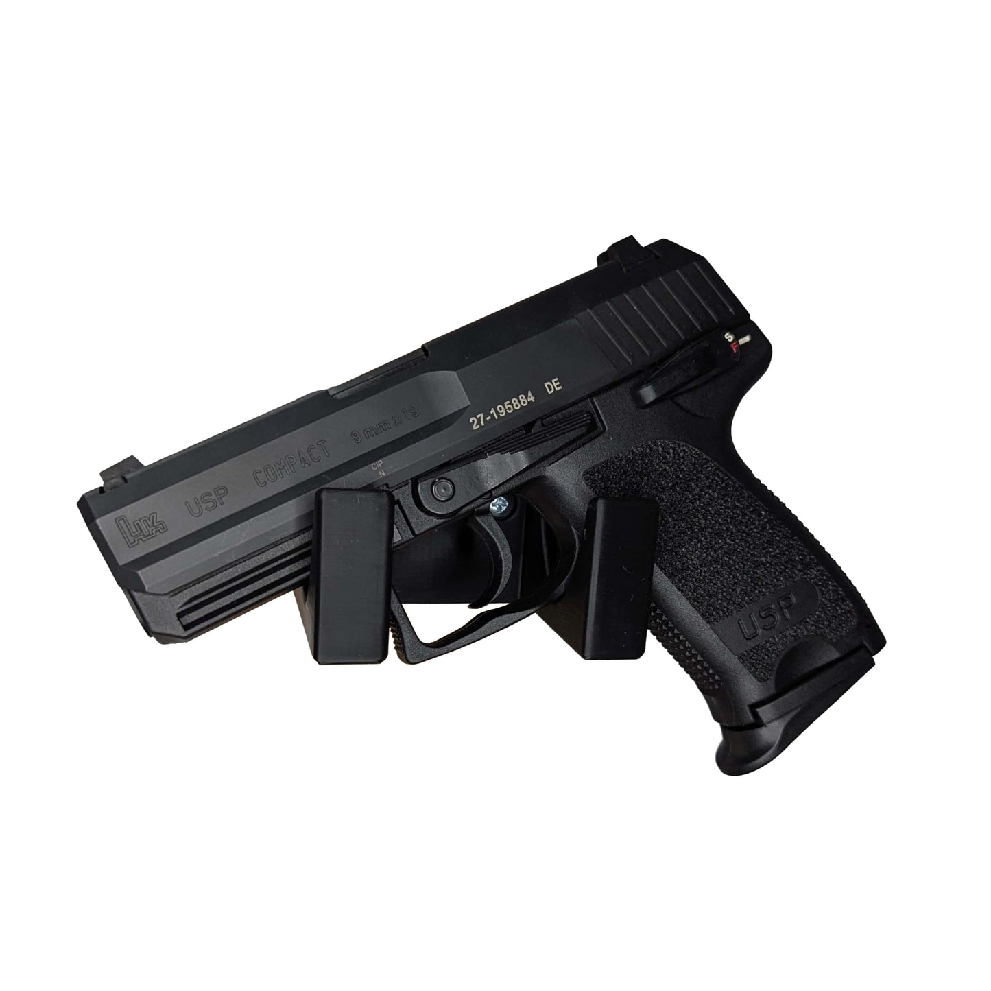 Universal Pistol Mount - Cradle Version - Wall | Handgun Holder Storage Rack