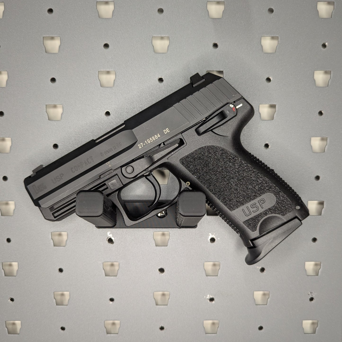 Universal Pistol Mount - Bar Version - GallowTech | Handgun Holder Storage Rack