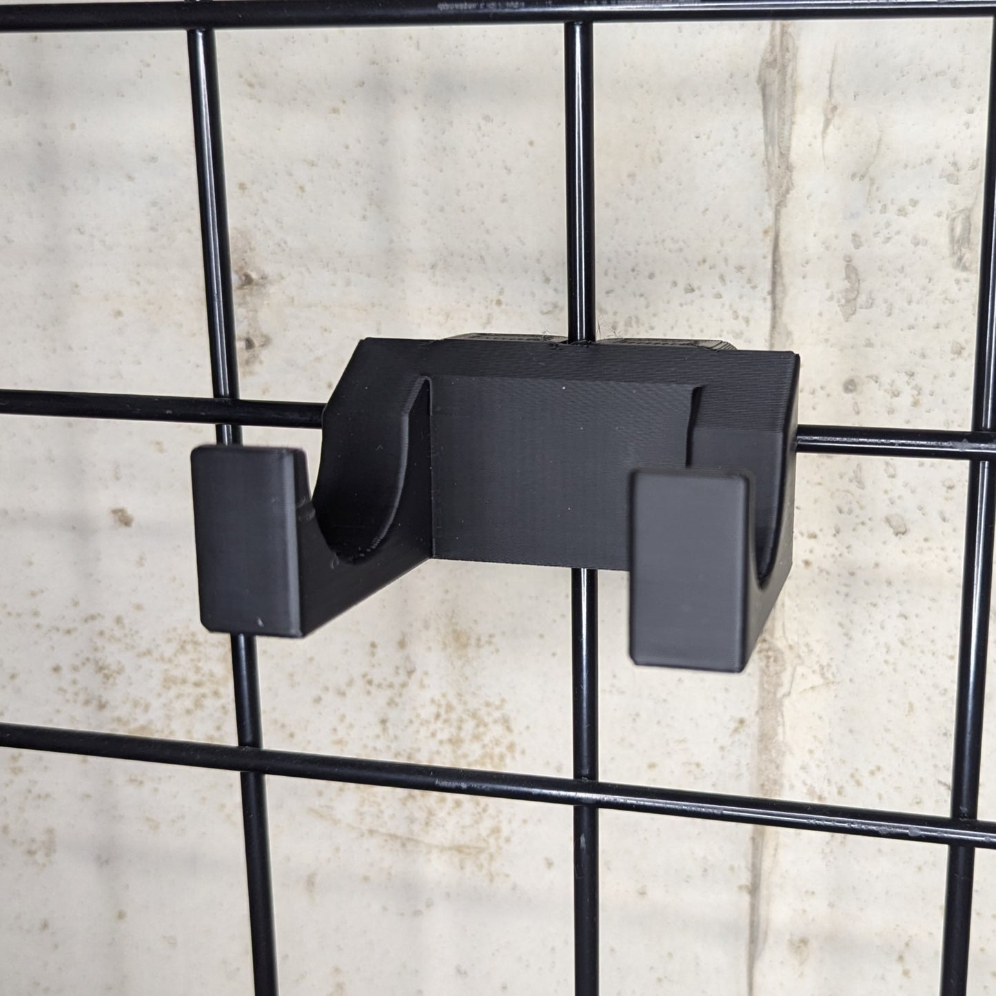 Silencer / Suppressor Display Mount Horizontal - Gridwall | Gear Holder Storage Rack