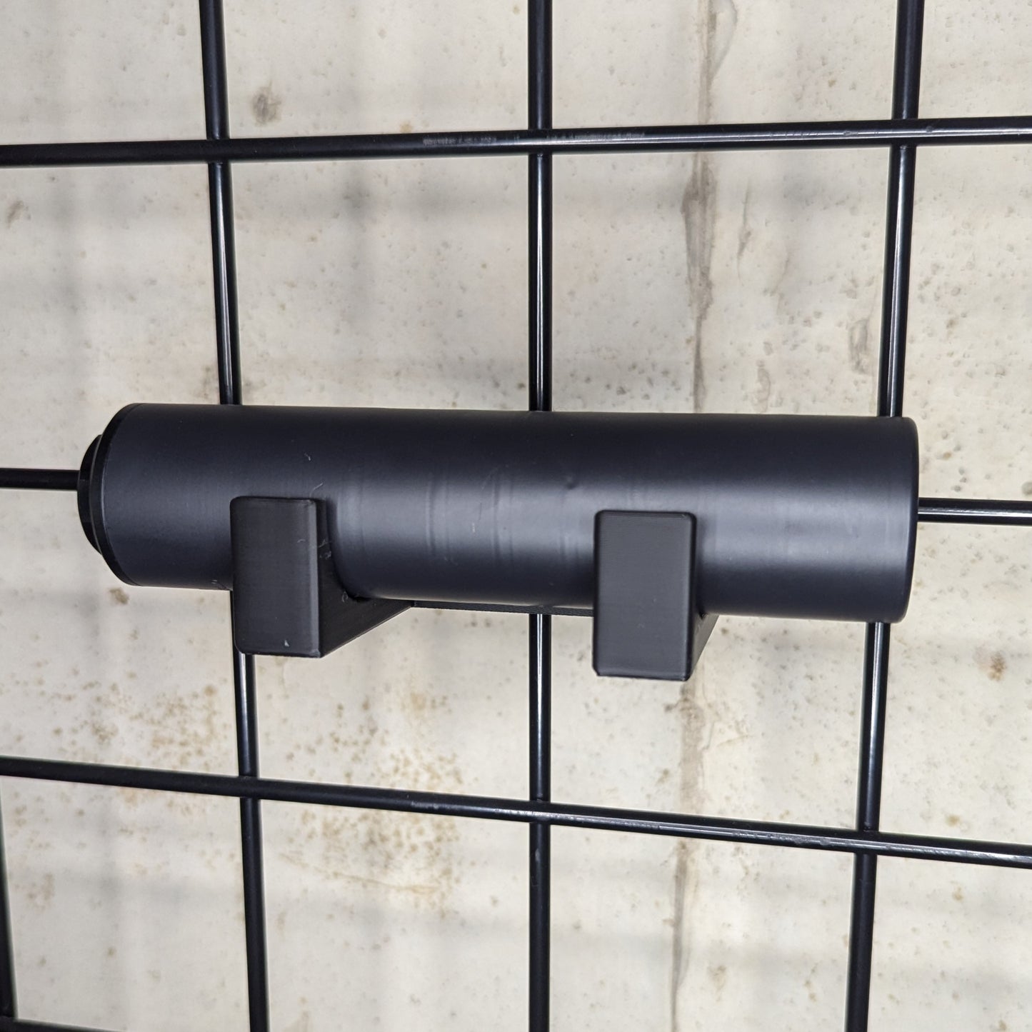 Silencer / Suppressor Display Mount Horizontal - Gridwall | Gear Holder Storage Rack