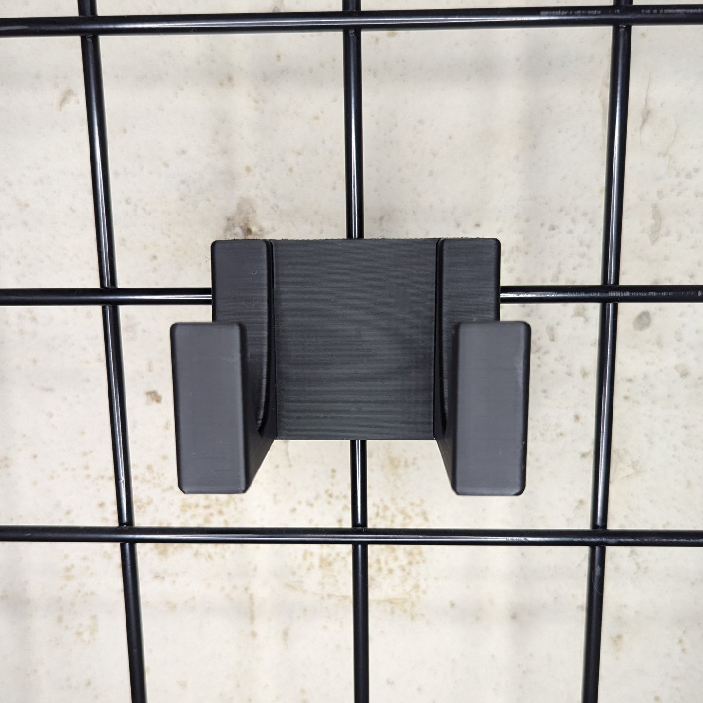 Universal Pistol Mount - Cradle Version - Gridwall | Handgun Holder Storage Rack