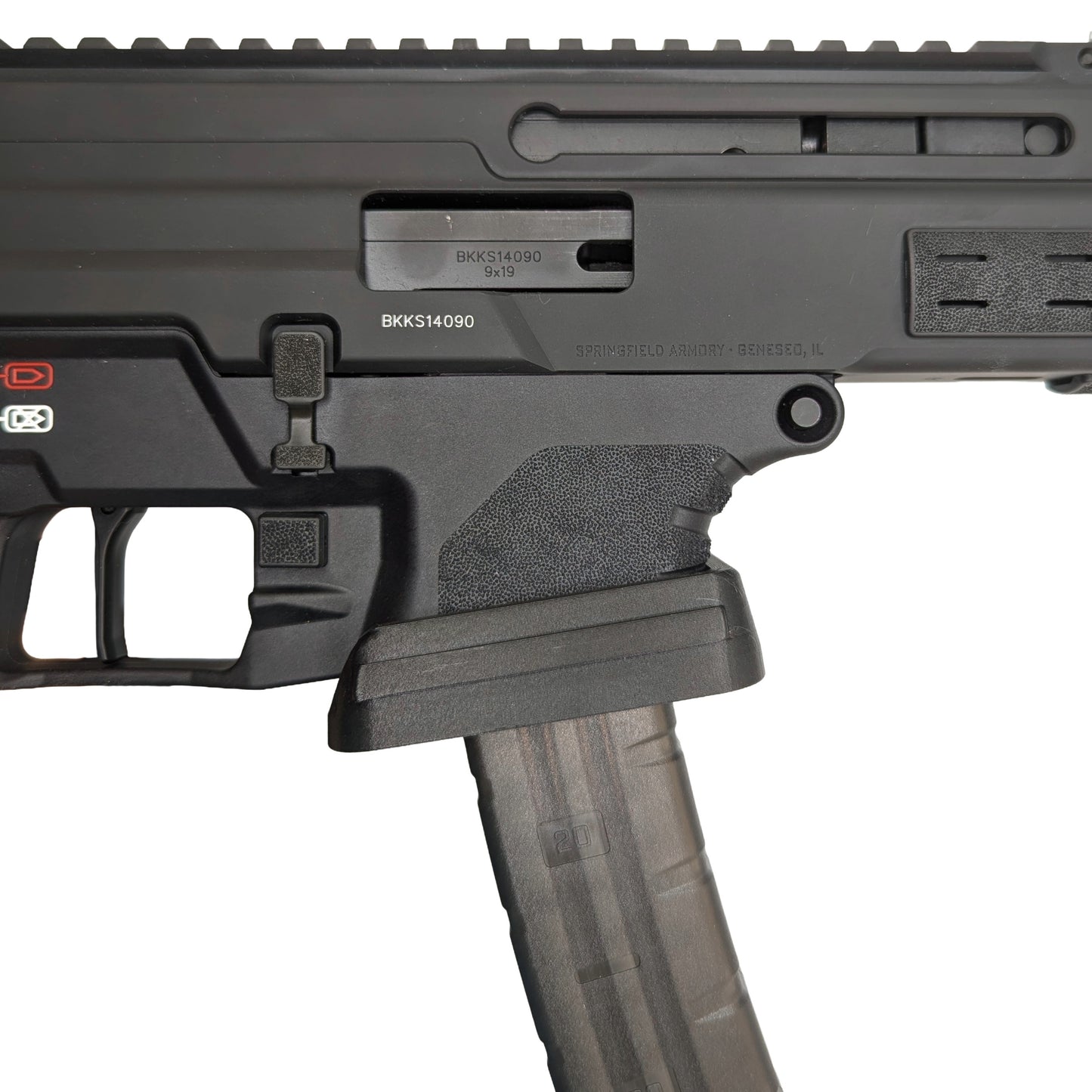 Friction-Fit Flared Magwell for Springfield Kuna 9mm