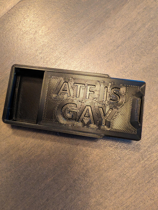 NFA Paperwork Box With Message On Lid