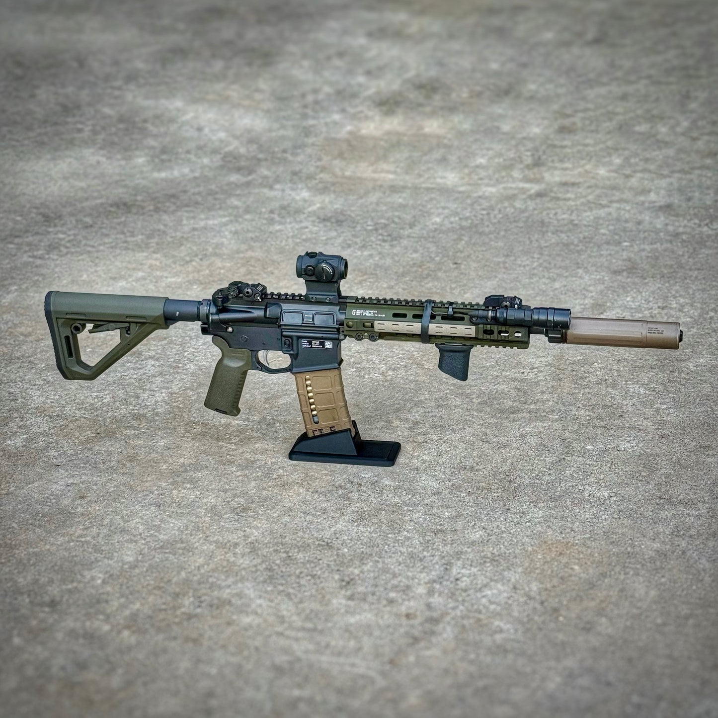 Display Stand for AR15 (Pmag / TMAG) | Rifle Holder Storage Rack