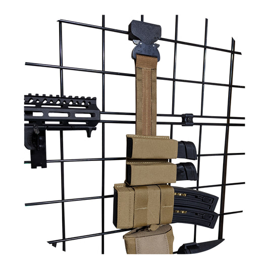 Cobra Buckle Belt Mount - Gridwall | Gear Holder Storage Rack