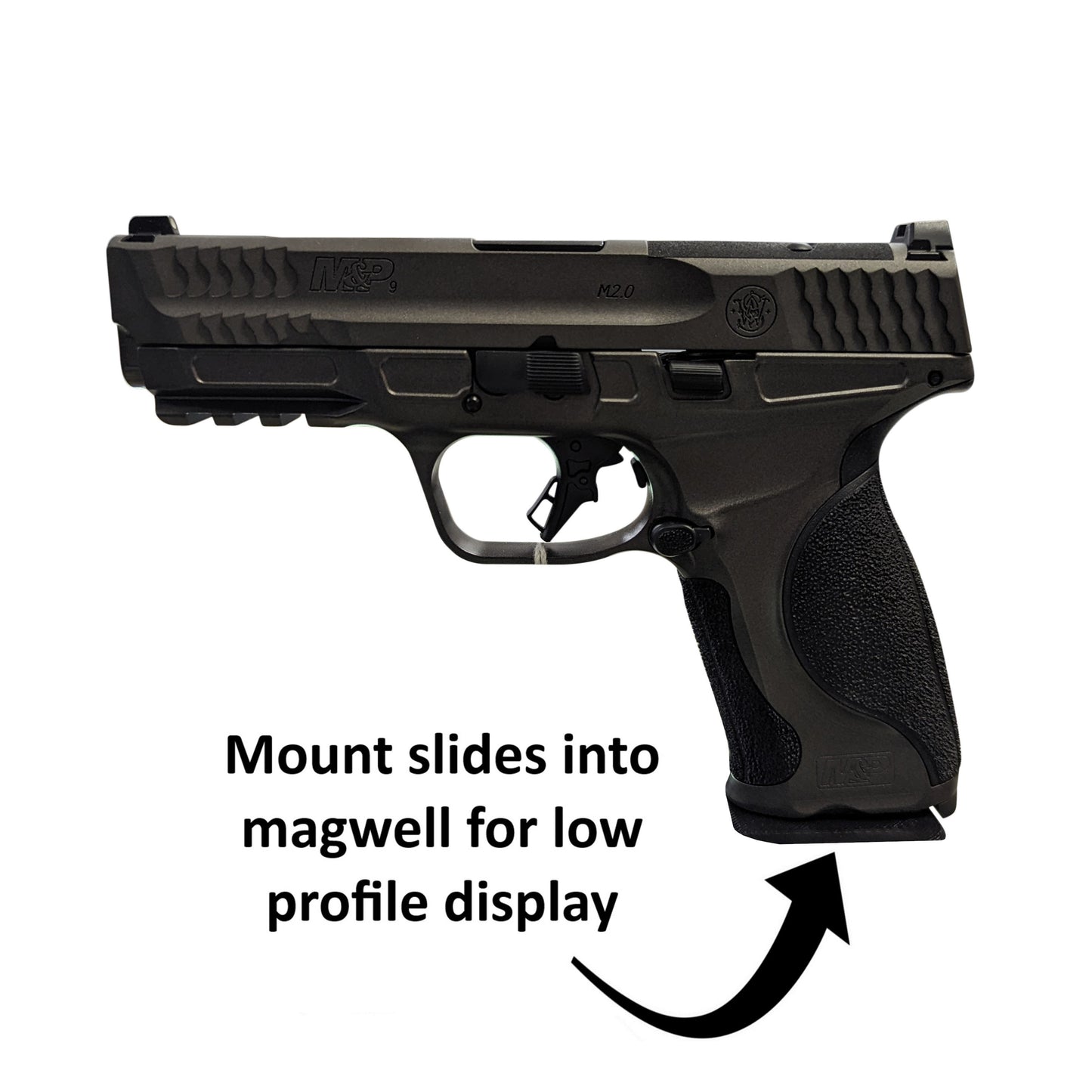 Magwell Mount for S&W M&P 9 - GallowTech | Handgun Holder Storage Rack