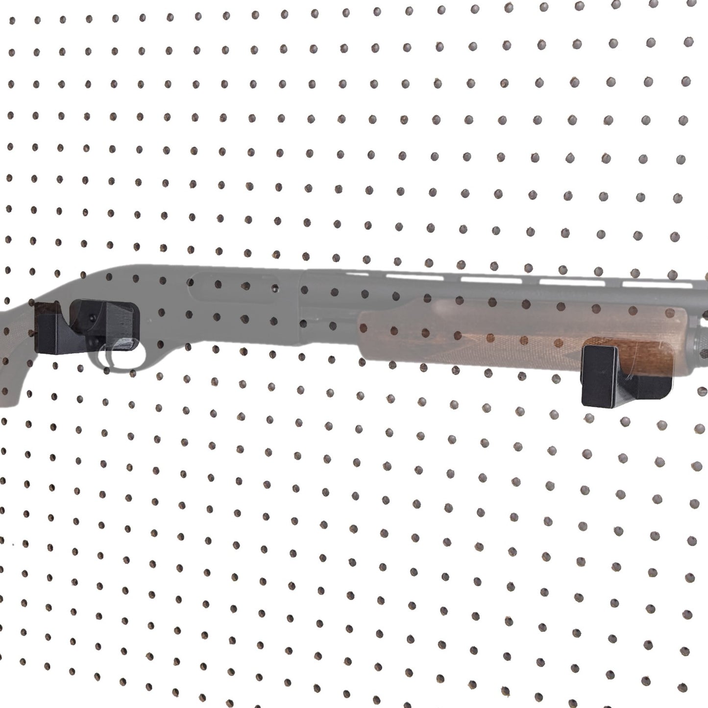 Universal Horizontal Gun Mount - Pegboard / IKEA Skadis / Wall Control / Vaultek | Rifle Holder Storage Rack
