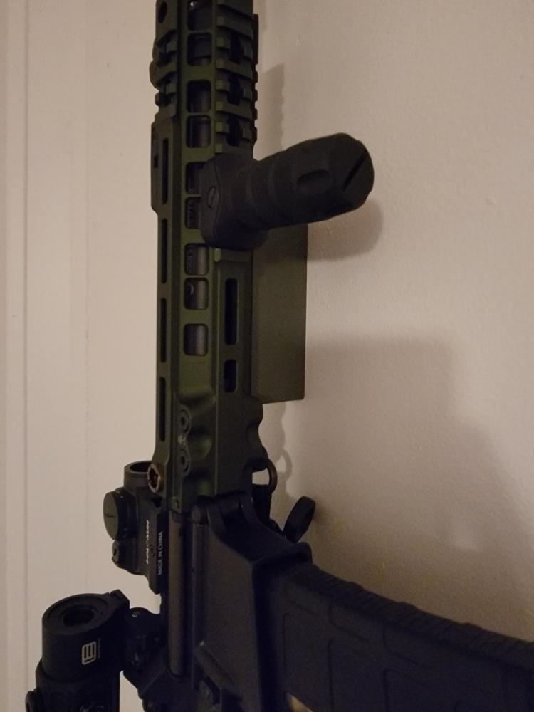 MLOK Vertical Gun Mount - Wall | Rifle Holder Storage Rack