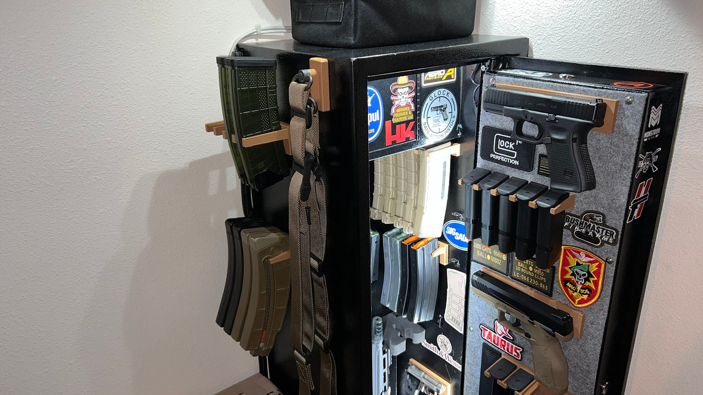 Mount for AR 15 Pmag / TMAG Mags - Magnetic | Magazine Holder Storage Rack