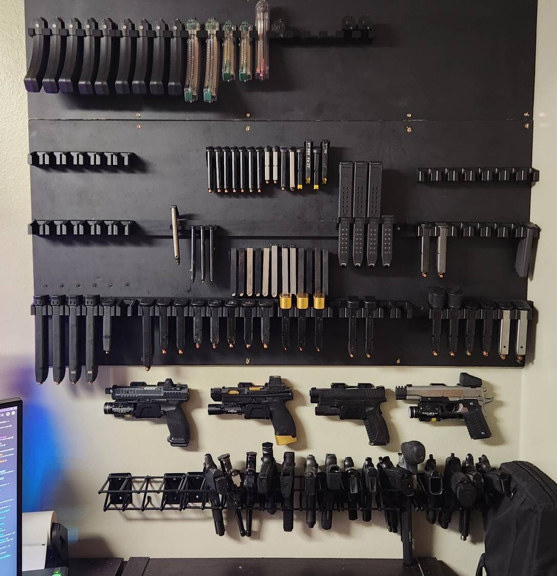 Mount for Ruger 10/22 Mags - Wall | Magazine Holder Storage Rack