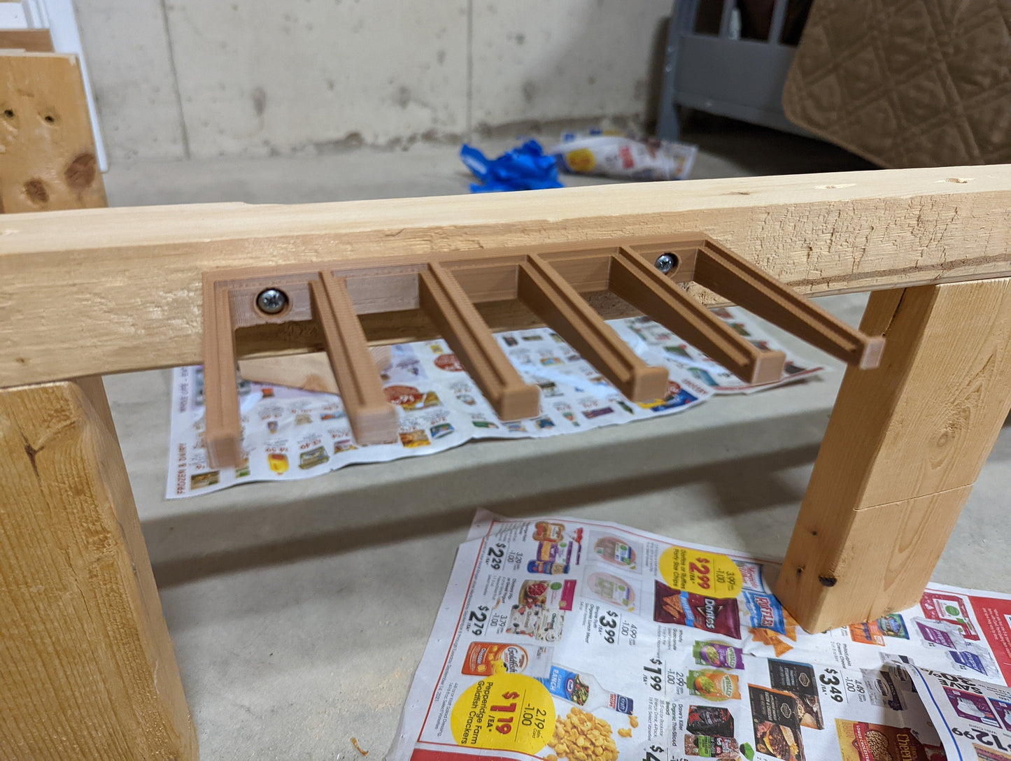 Mount for HS Precision Short Action Mags - Wall | Magazine Holder Storage Rack