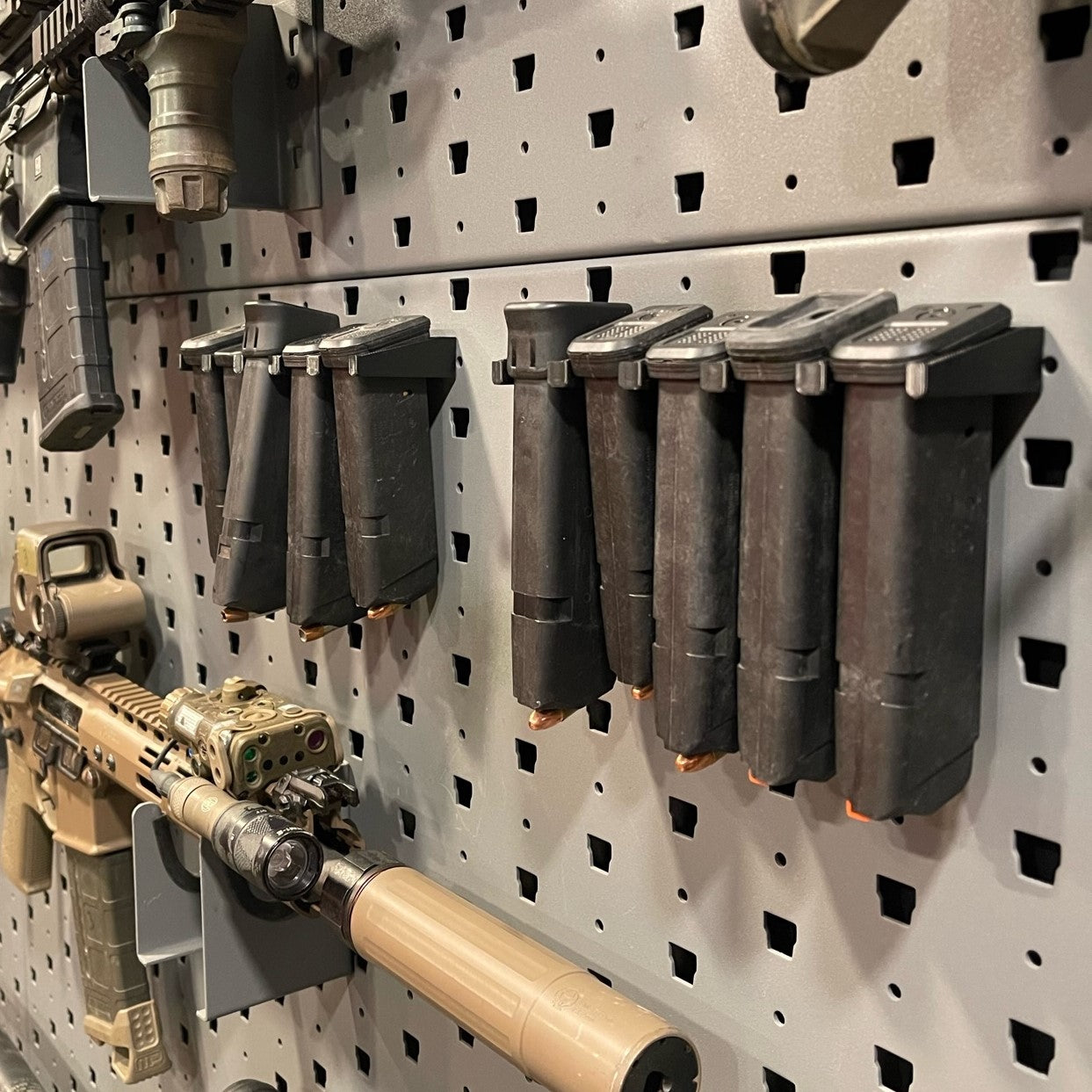 Mount for Glock 9mm/357/40 Mags - GallowTech | Magazine Holder Storage Rack