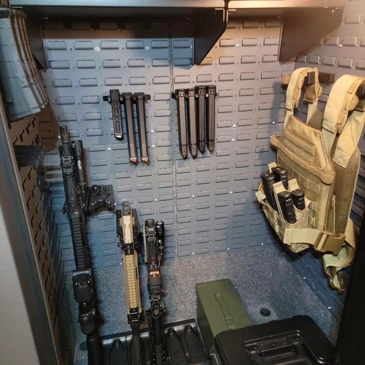 Mount for AR 15 Pmag / TMAG Mags - SecureIt / Akro-Mils | Magazine Holder Storage Rack
