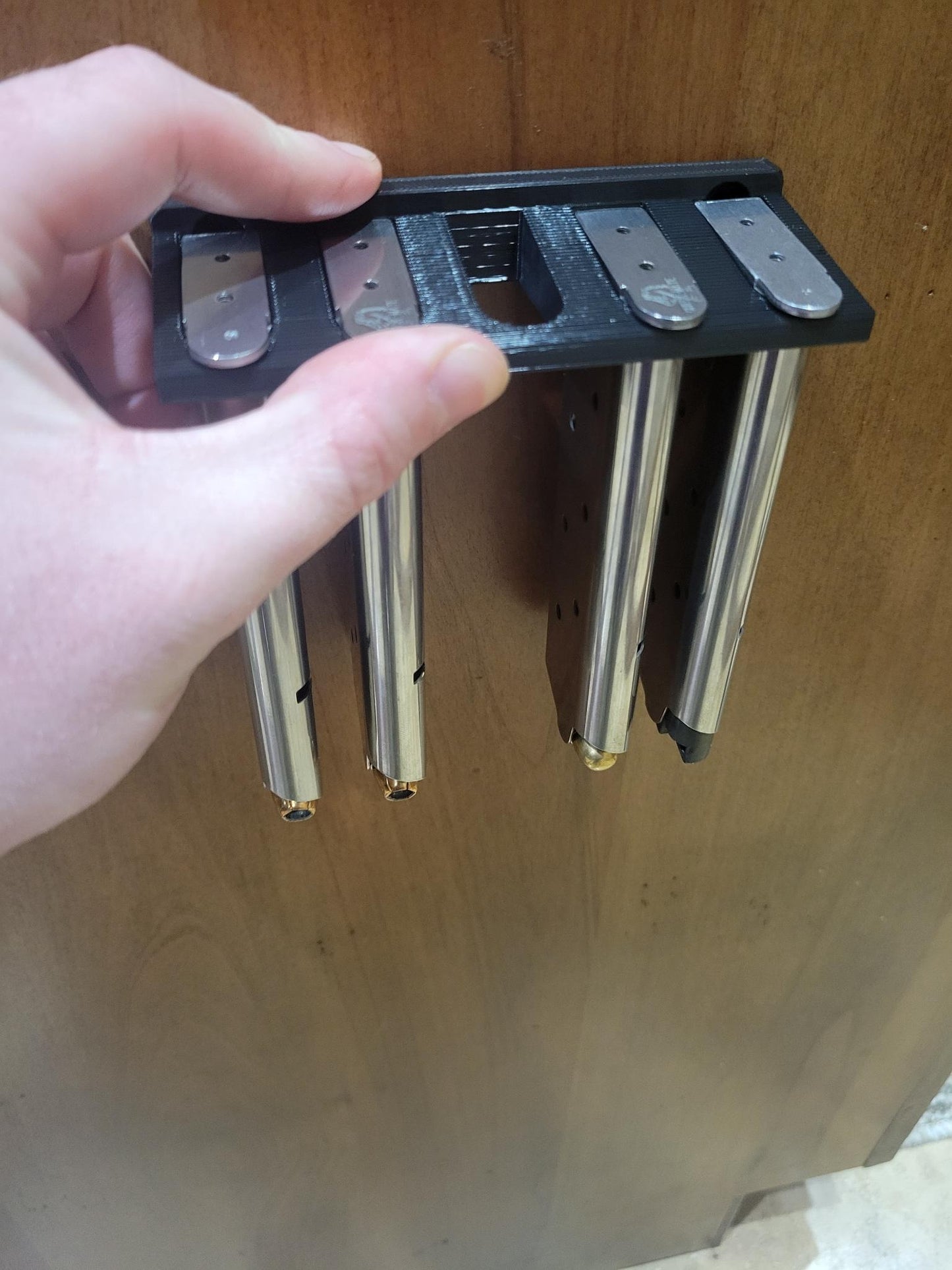 Mount for 1911 9mm / 10mm / 45 Mags - Wall | Magazine Holder Storage Rack