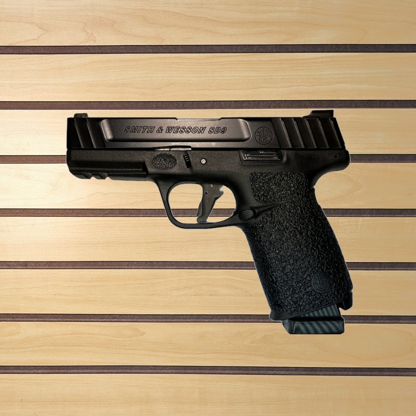 Magwell Mount for S&W SD9 - Slatwall | Handgun Holder Storage Rack