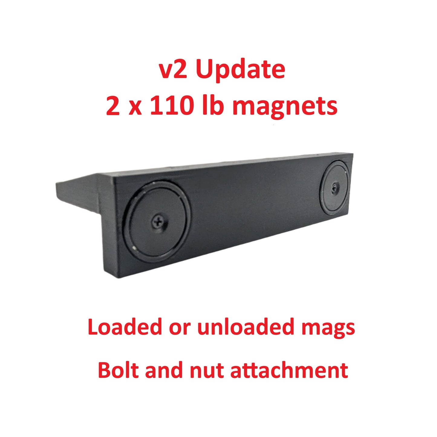 Mount for HK USP 45 Mags - Magnetic | Magazine Holder Storage Rack