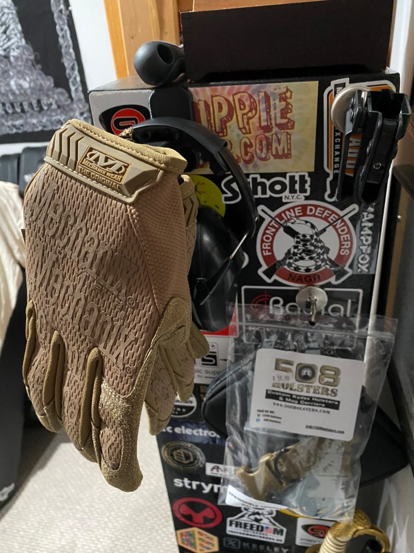 Ear Pro, Glasses, and Gloves Mount - Magnetic | Gear Holder Storage Rack