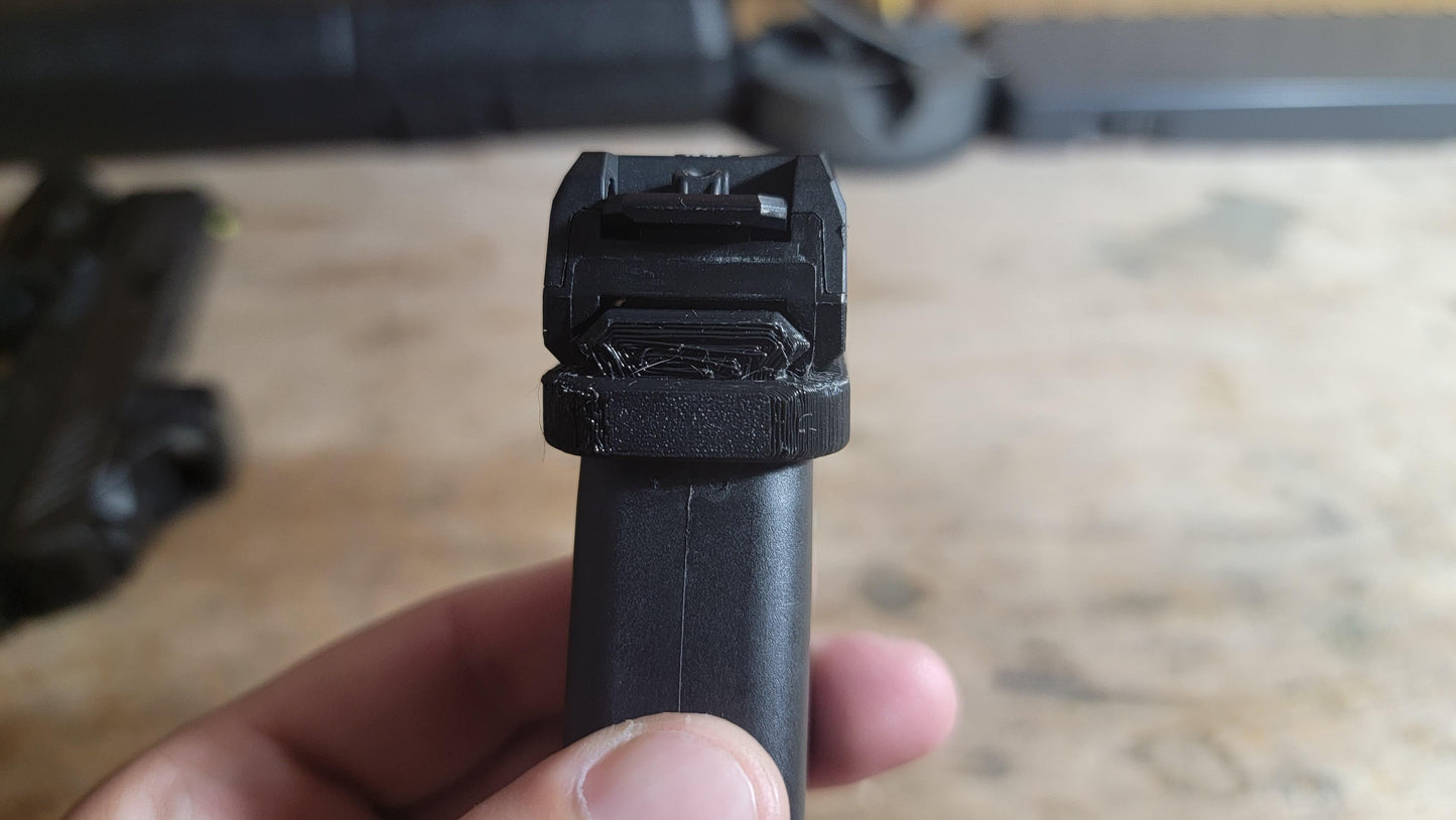 Picatinny Baseplate for MantisX - Fits Glock 9/40 Mags