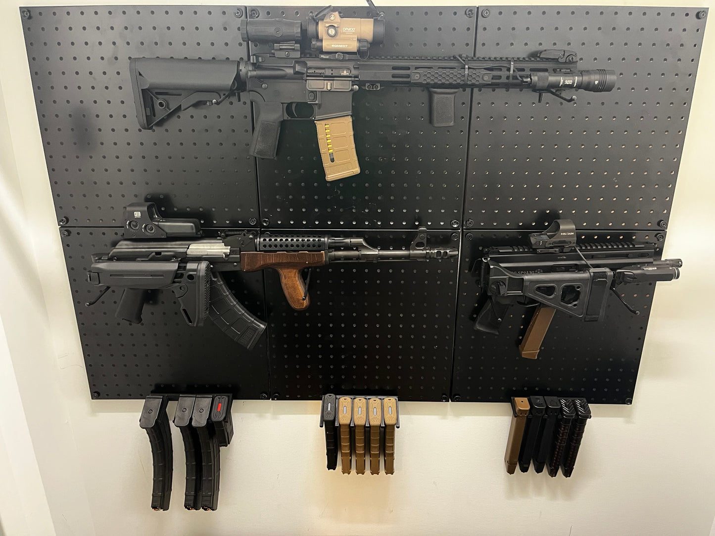 Mount for AK 762x39 Mags - Pegboard / IKEA Skadis / Wall Control / Vaultek | Magazine Holder Storage Rack