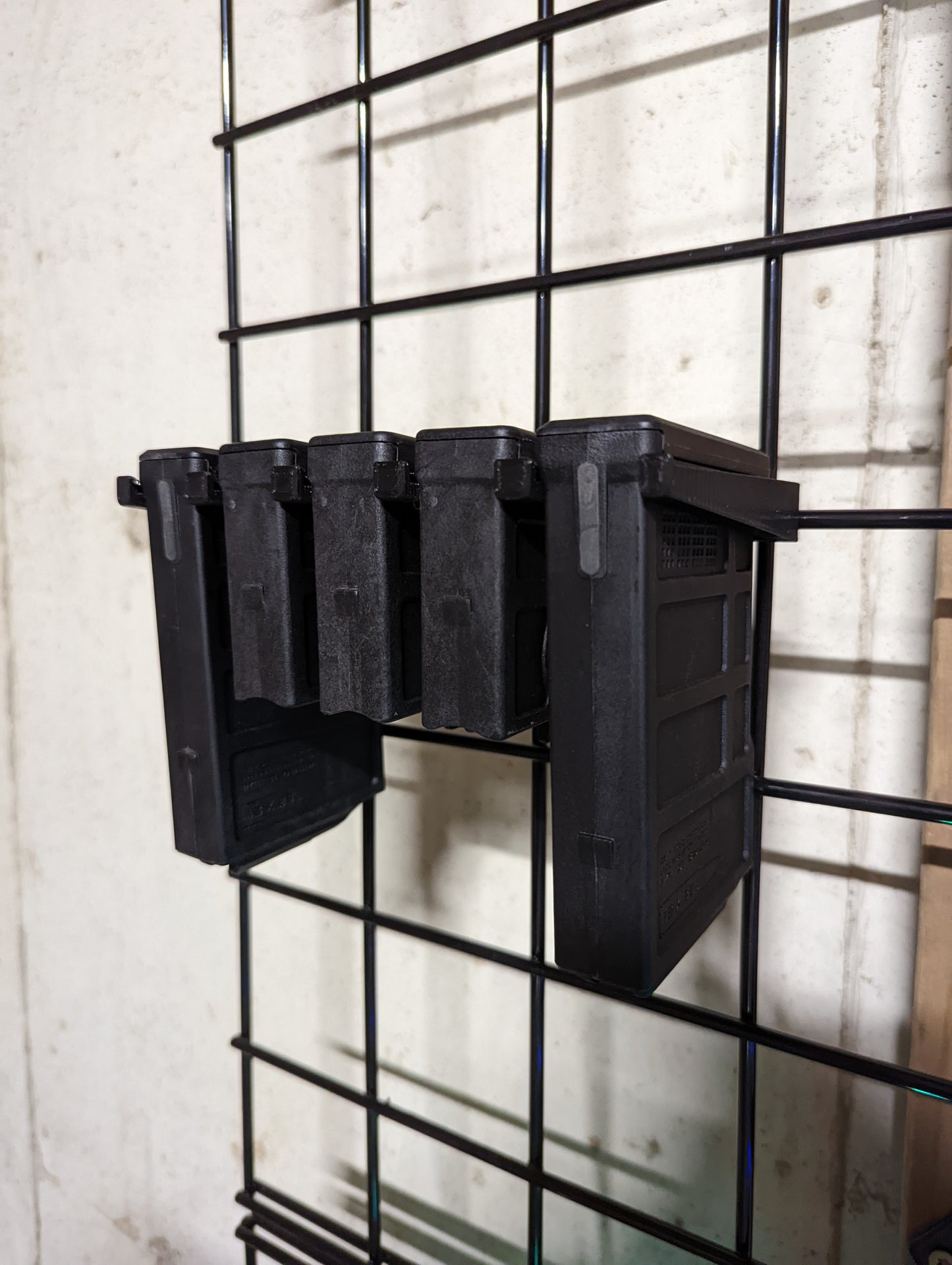 Mount for AICS 308/762 Pmag Mags - Gridwall | Magazine Holder Storage Rack