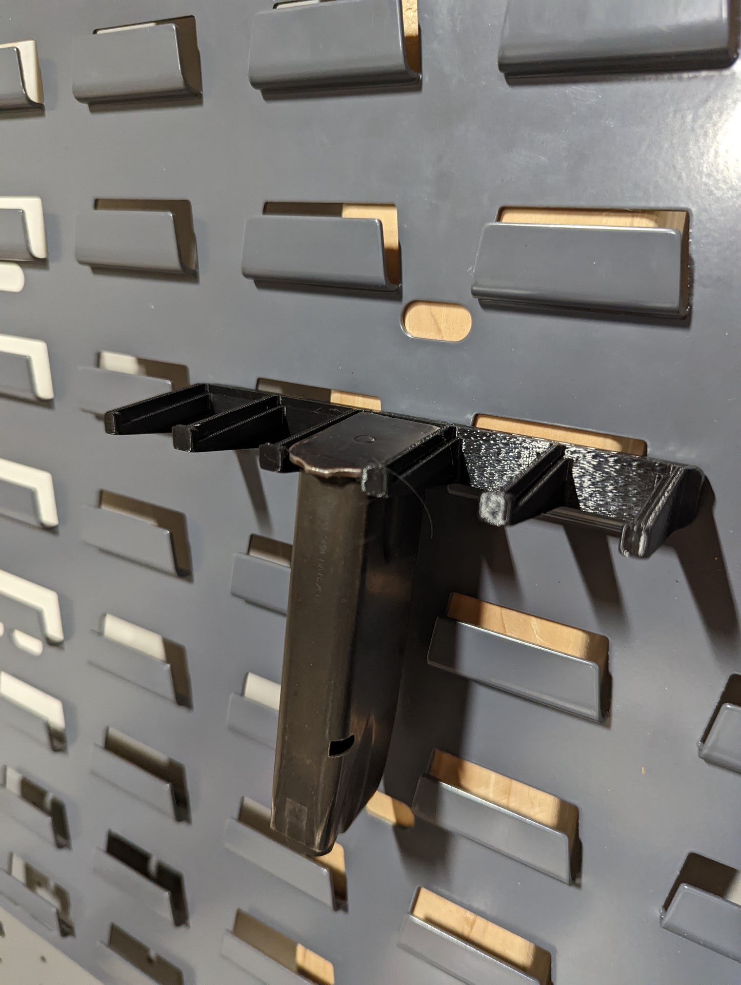 Mount for Browning / FN Hi-Power Mags - SecureIt / Akro-Mils | Magazine Holder Storage Rack