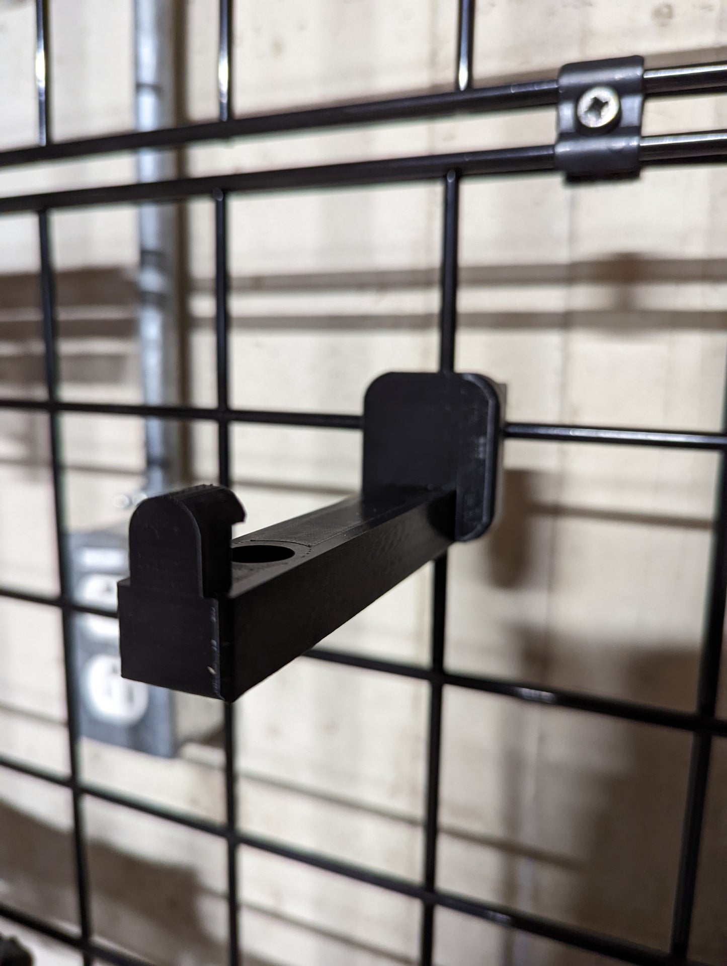 Ear Pro, Glasses, and Gloves Mount - Gridwall | Gear Holder Storage Rack