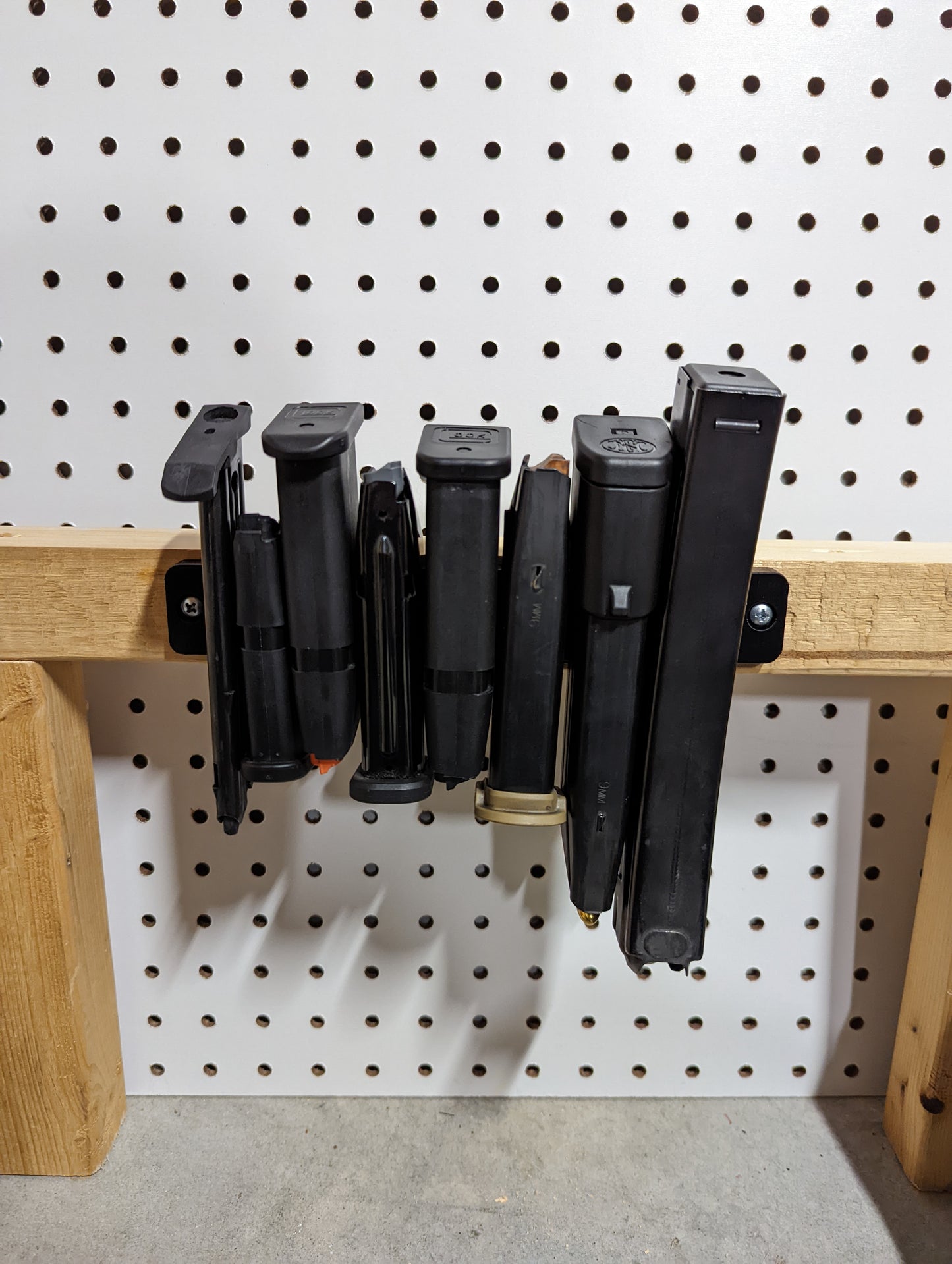 Universal Magnetic Mag Mount - Wall | Magazine Holder Storage Rack
