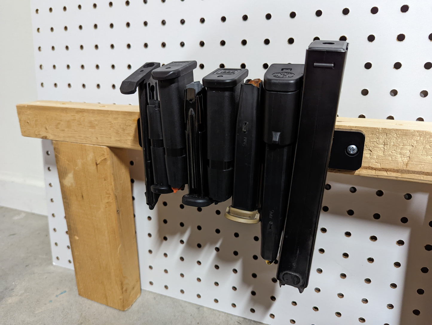 Universal Magnetic Mag Mount - Wall | Magazine Holder Storage Rack