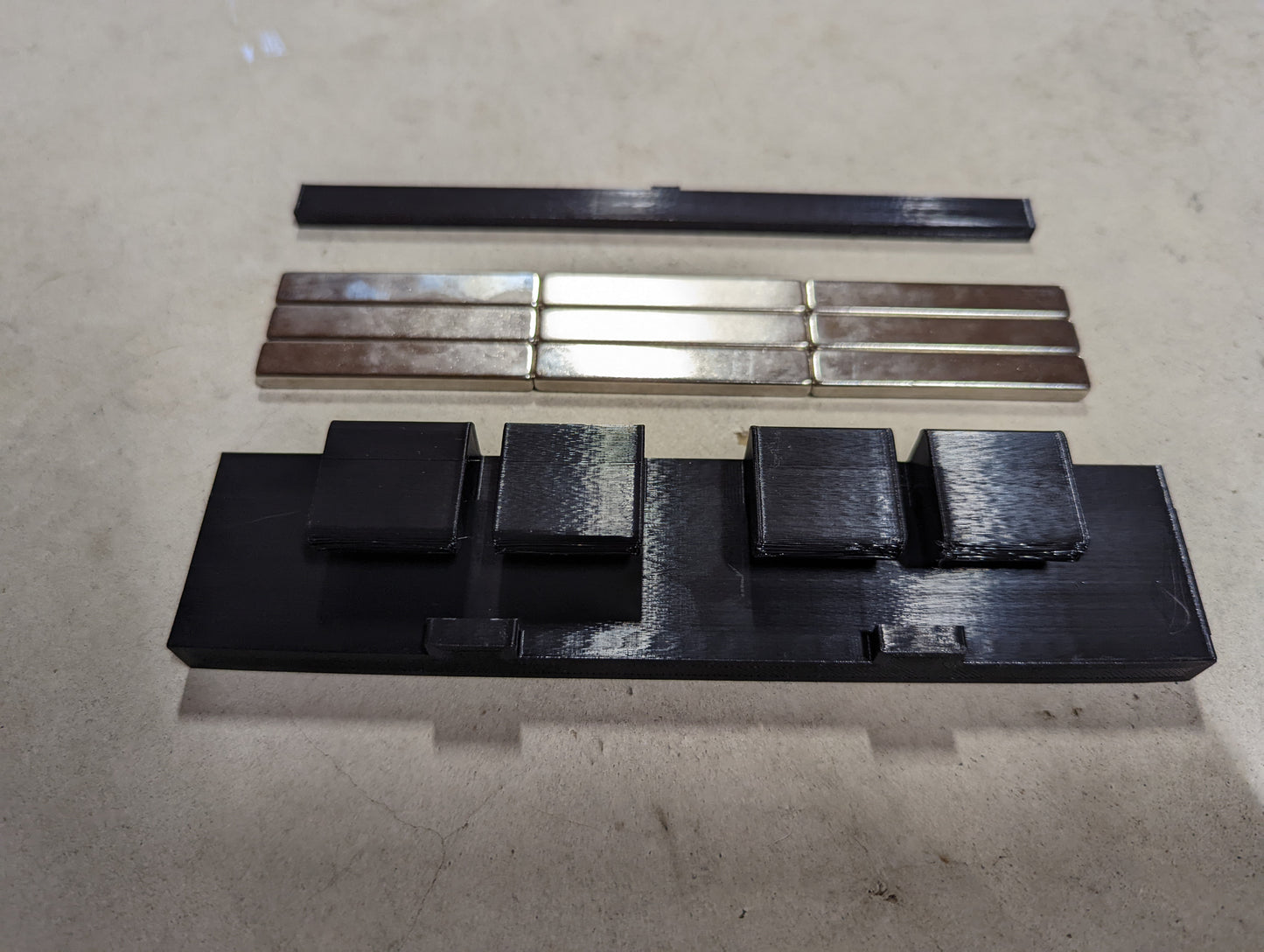 Universal Magnetic Magazine Mount - Gridwall | Magazine Mount Holder Storage Rack