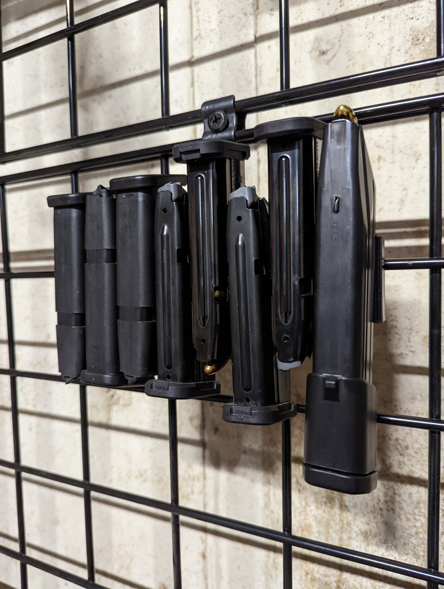 Universal Magnetic Magazine Mount - Gridwall | Magazine Mount Holder Storage Rack