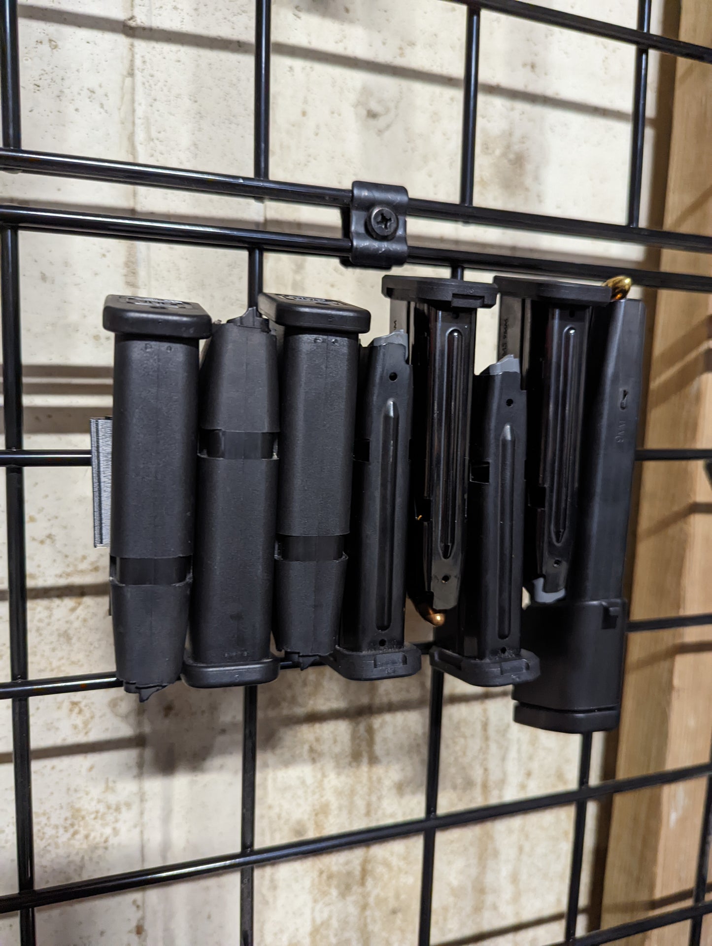 Universal Magnetic Magazine Mount - Gridwall | Magazine Mount Holder Storage Rack