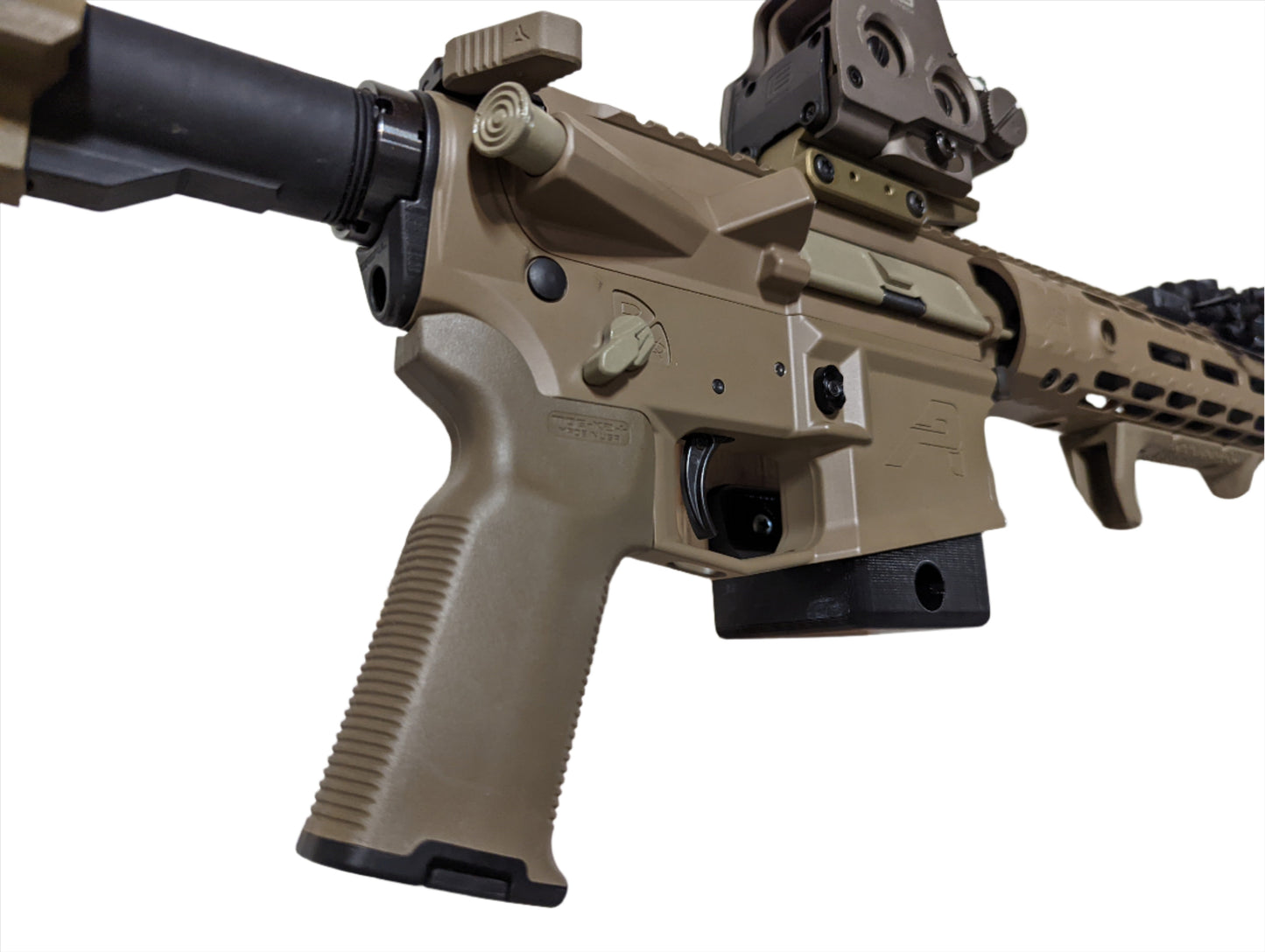 AR 15 Magwell Mount - Wall | Rifle Holder Storage Rack