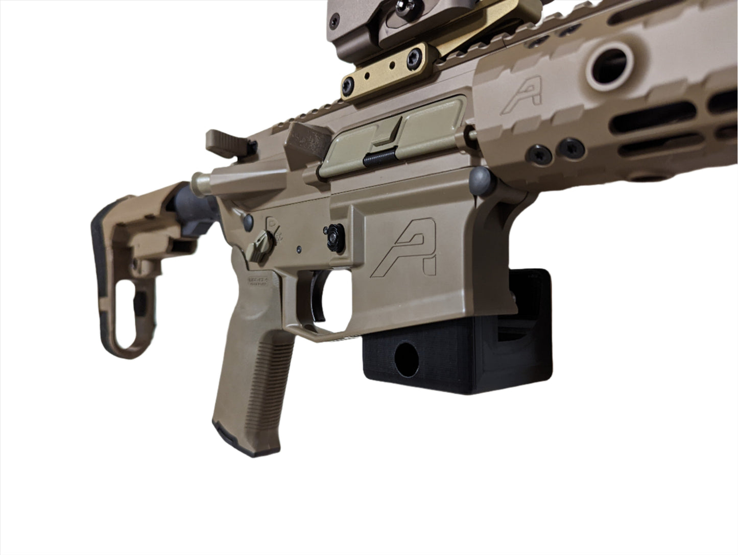 AR 15 Magwell Mount - Wall | Rifle Holder Storage Rack