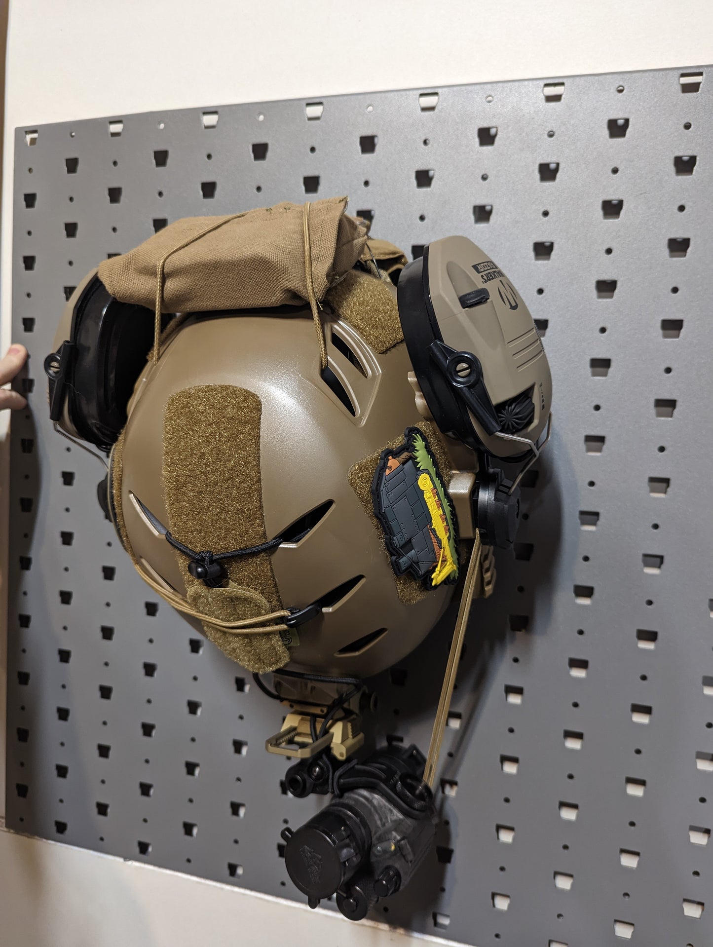 Bump / Ballistic Helmet Mount - GallowTech | Gear Holder Storage Rack