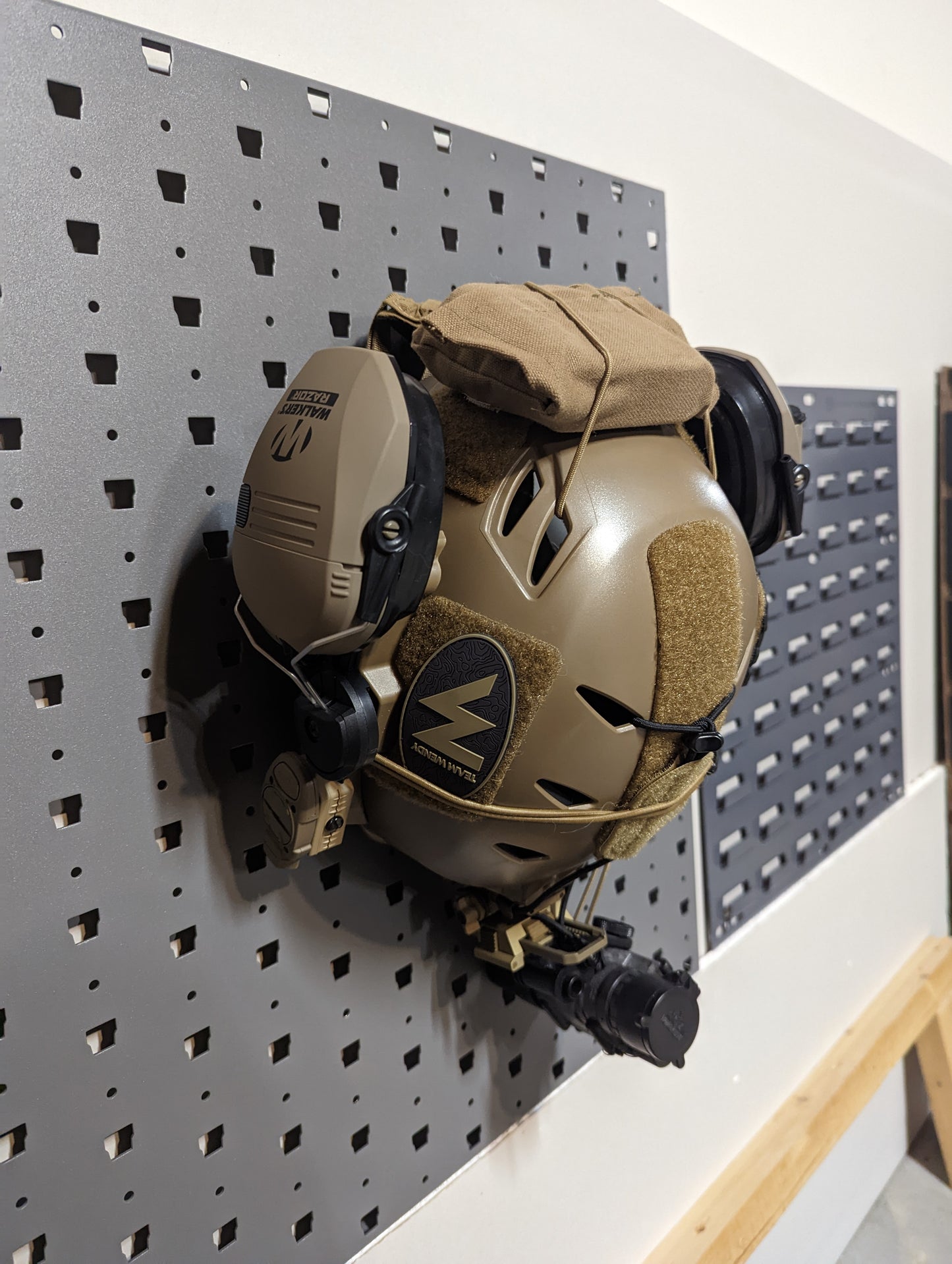 Bump / Ballistic Helmet Mount - GallowTech | Gear Holder Storage Rack