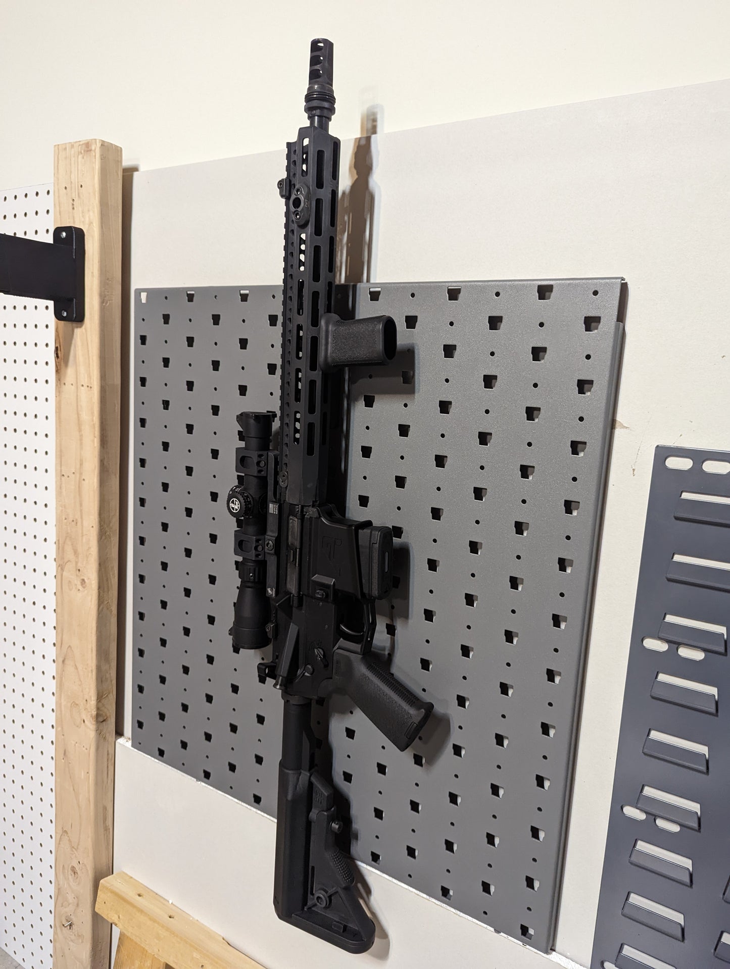 MLOK Vertical Gun Mount - GallowTech | Rifle Holder Storage Rack
