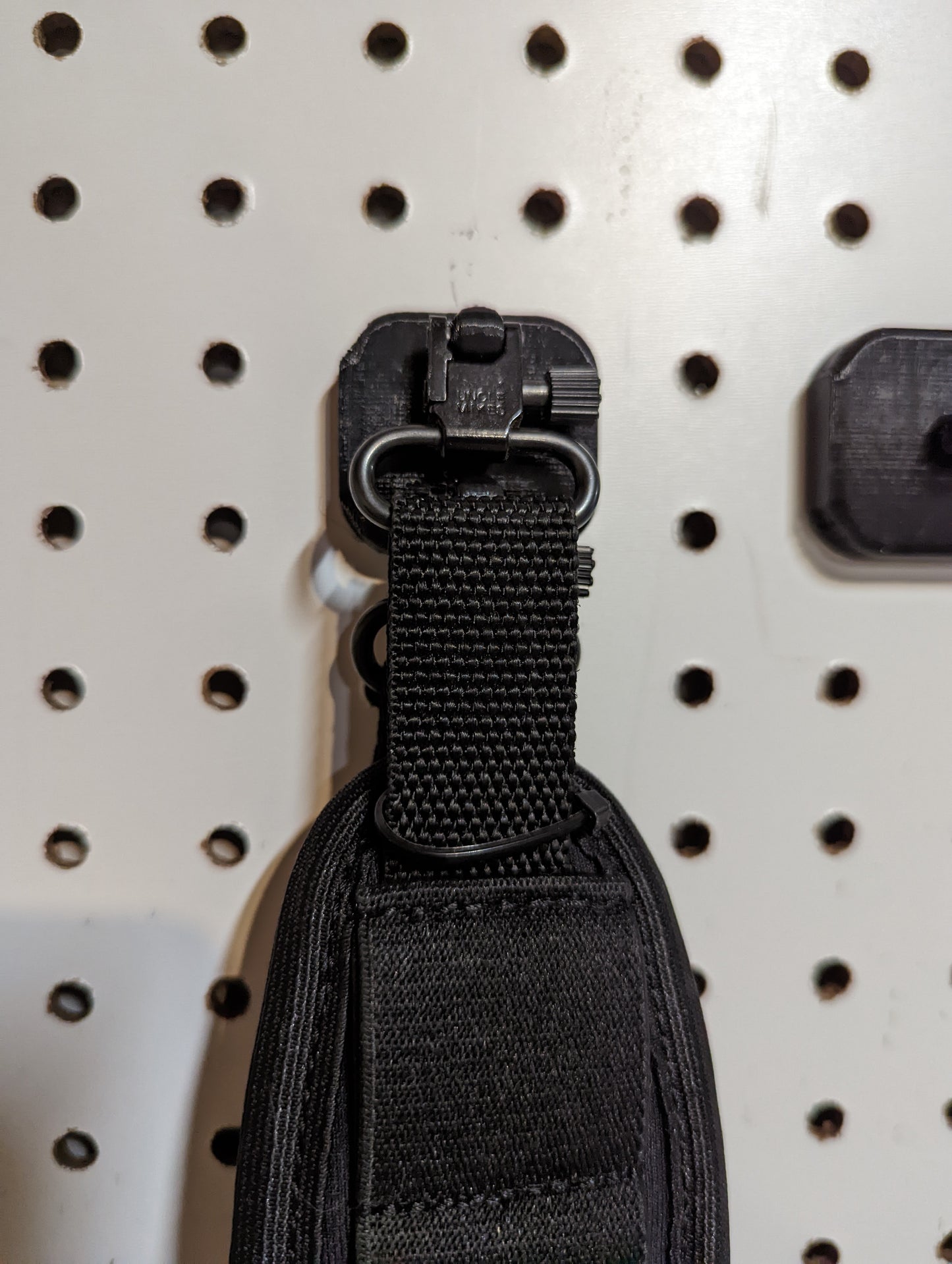 Sling / Bipod Swivel Stud Mount - Pegboard / IKEA Skadis / Wall Control / Vaultek | Gear Holder Storage Rack