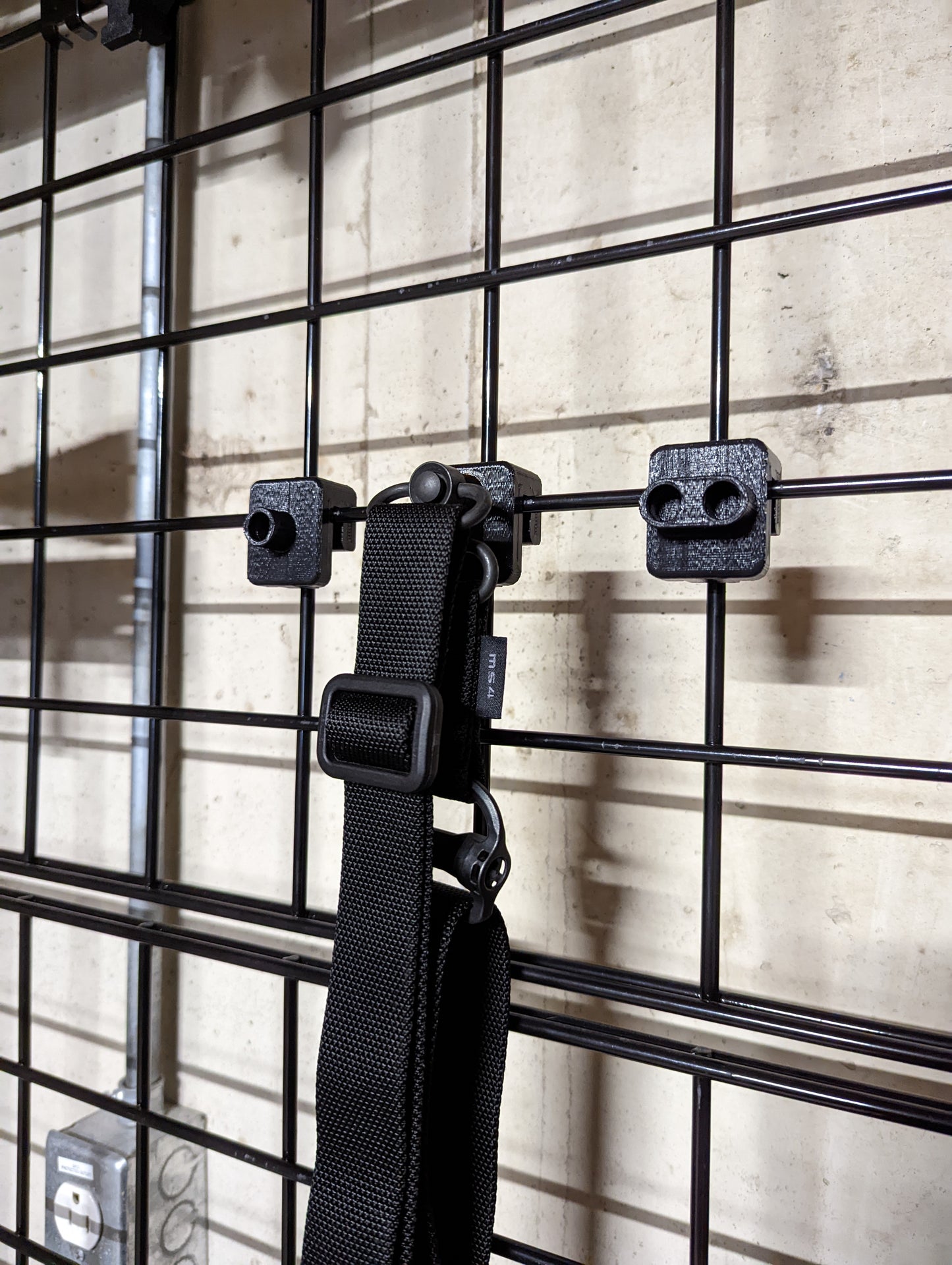 QD Cup Sling Mount - Gridwall | Gear Holder Storage Rack
