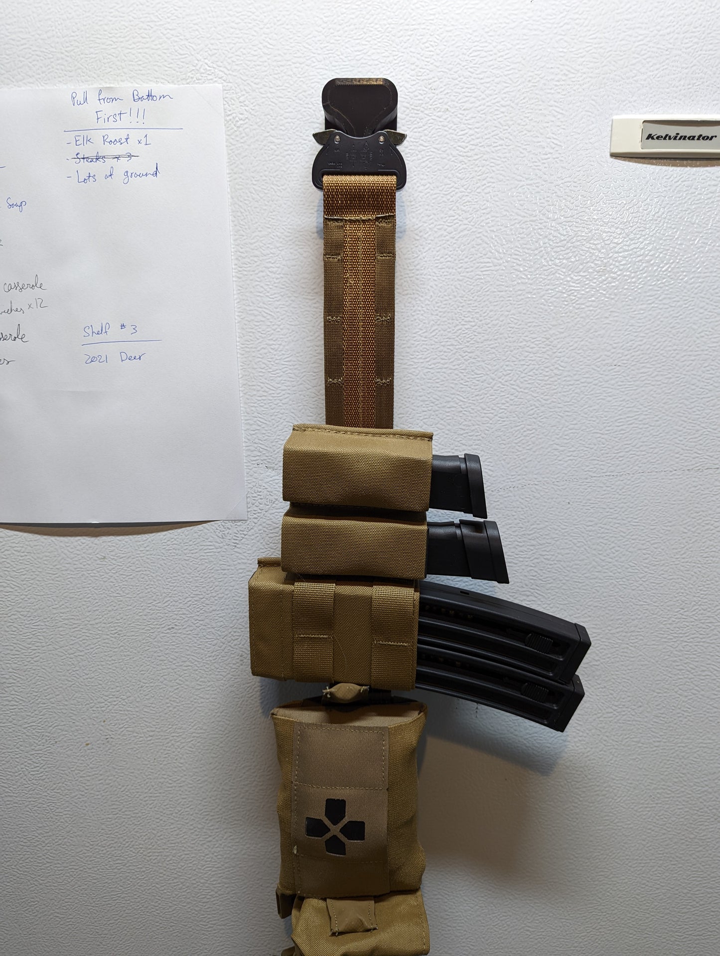 Cobra Buckle Belt Mount - Magnetic | Gear Holder Storage Rack