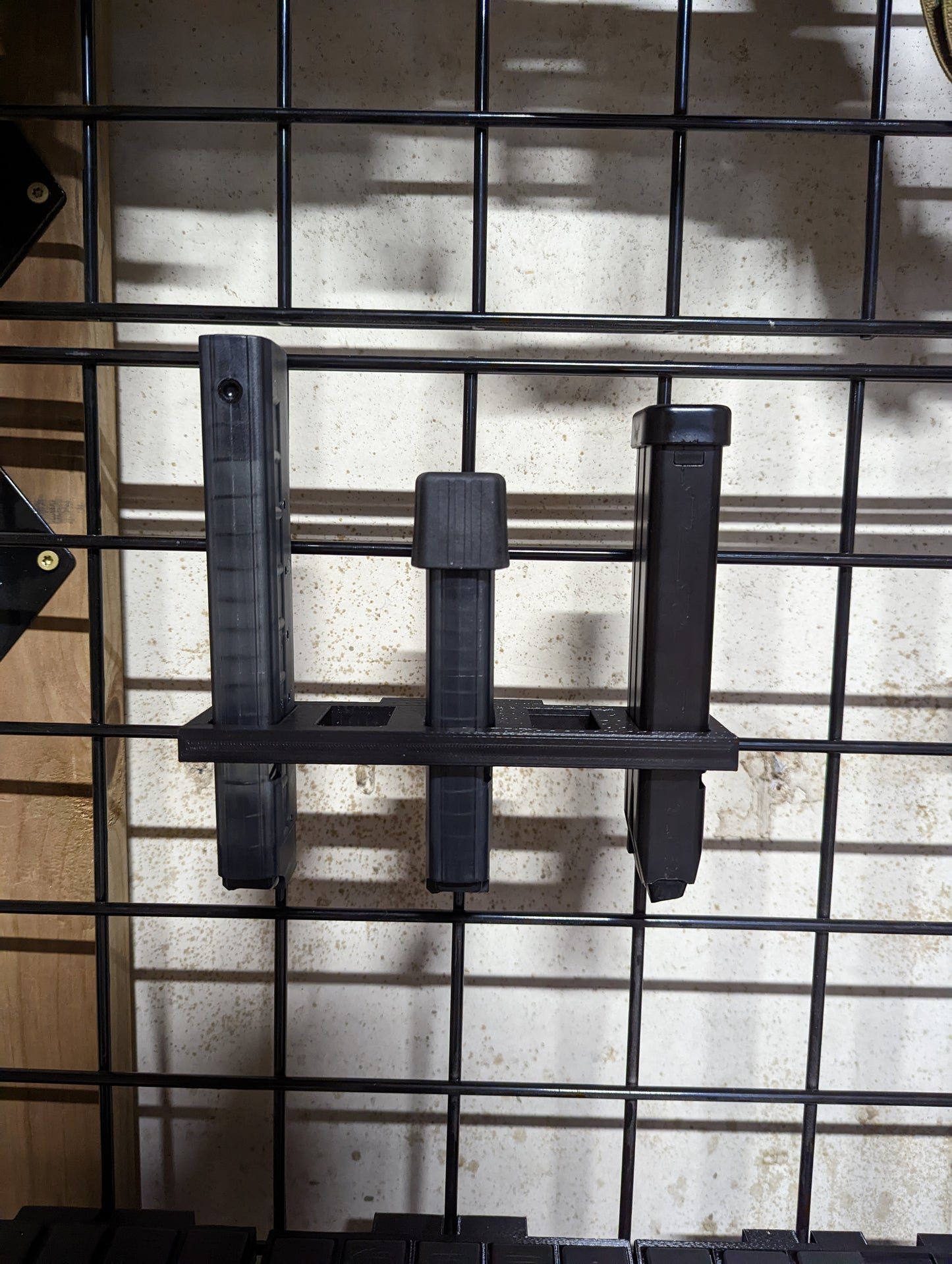 Mount for B&T APC/GHM/SPC/TP9/etc Mags - Gridwall | Magazine Holder Storage Rack